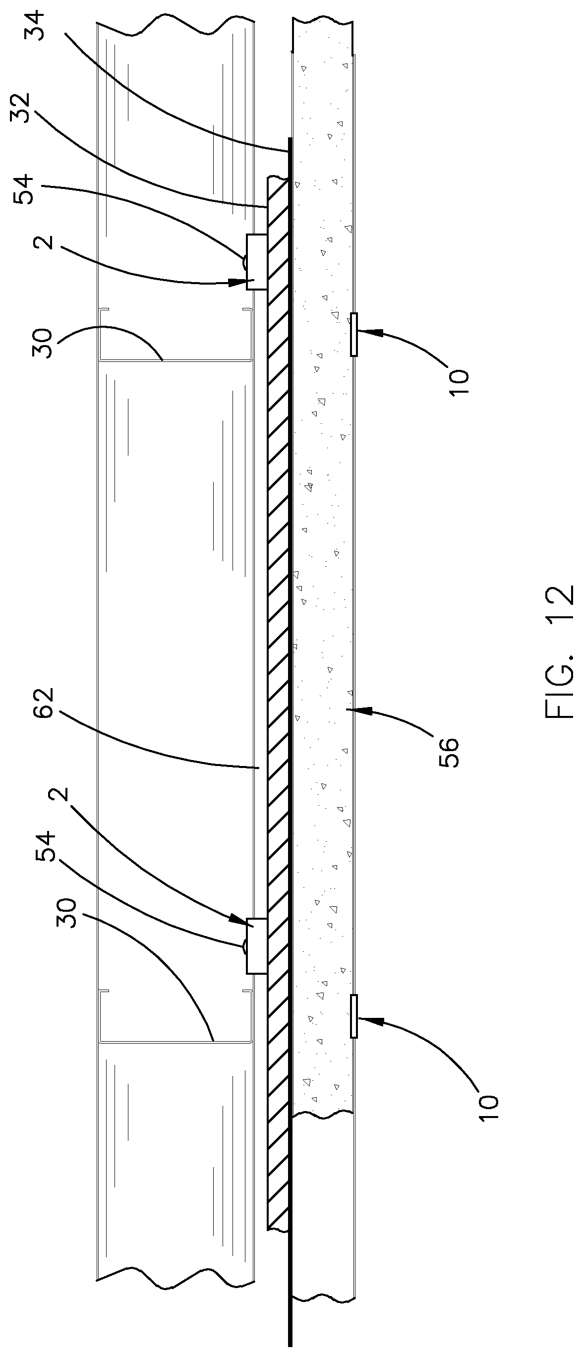 Patent US11781575 Figure 6 – Spacer clip for use in a wall assembly