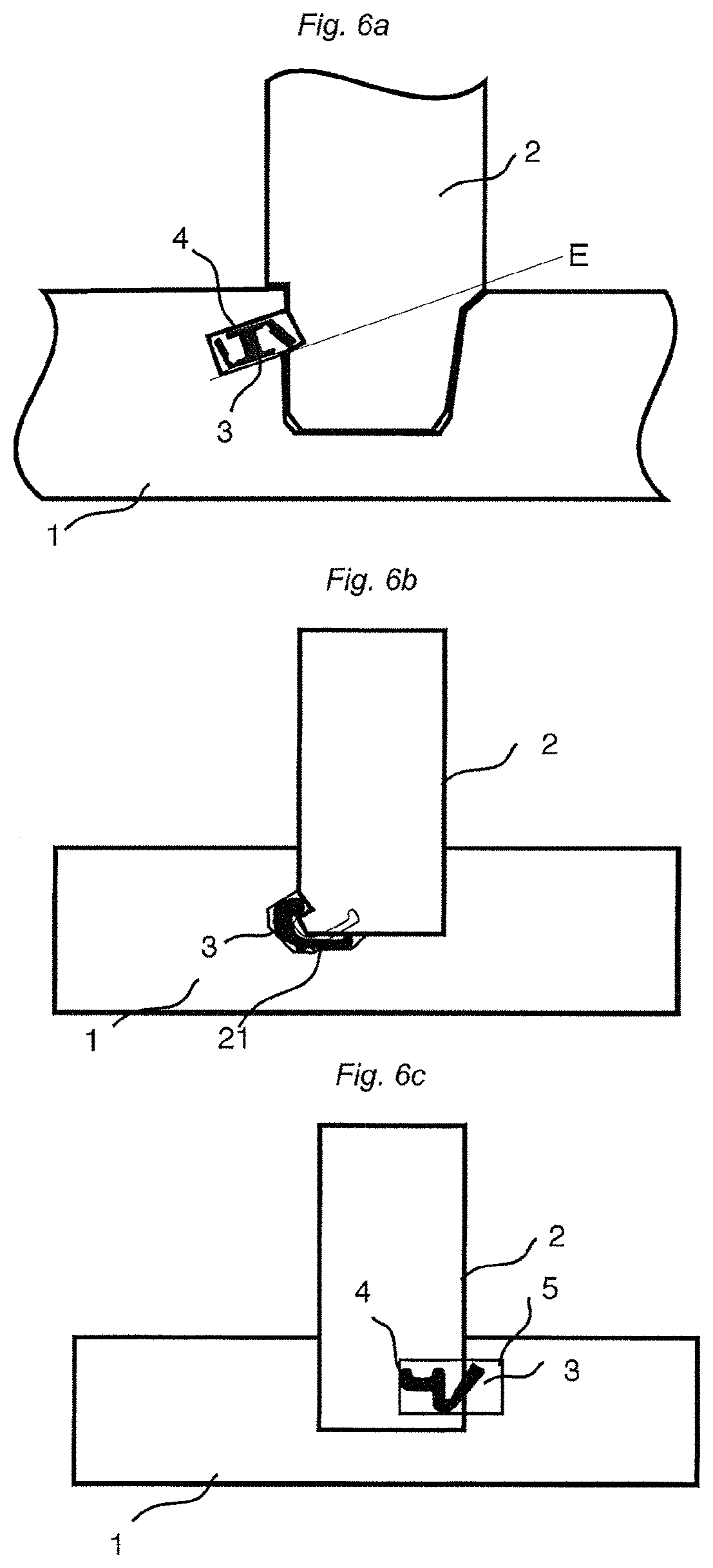 Patent US11781577 Figure 6 – Mechanical locking system for building panels