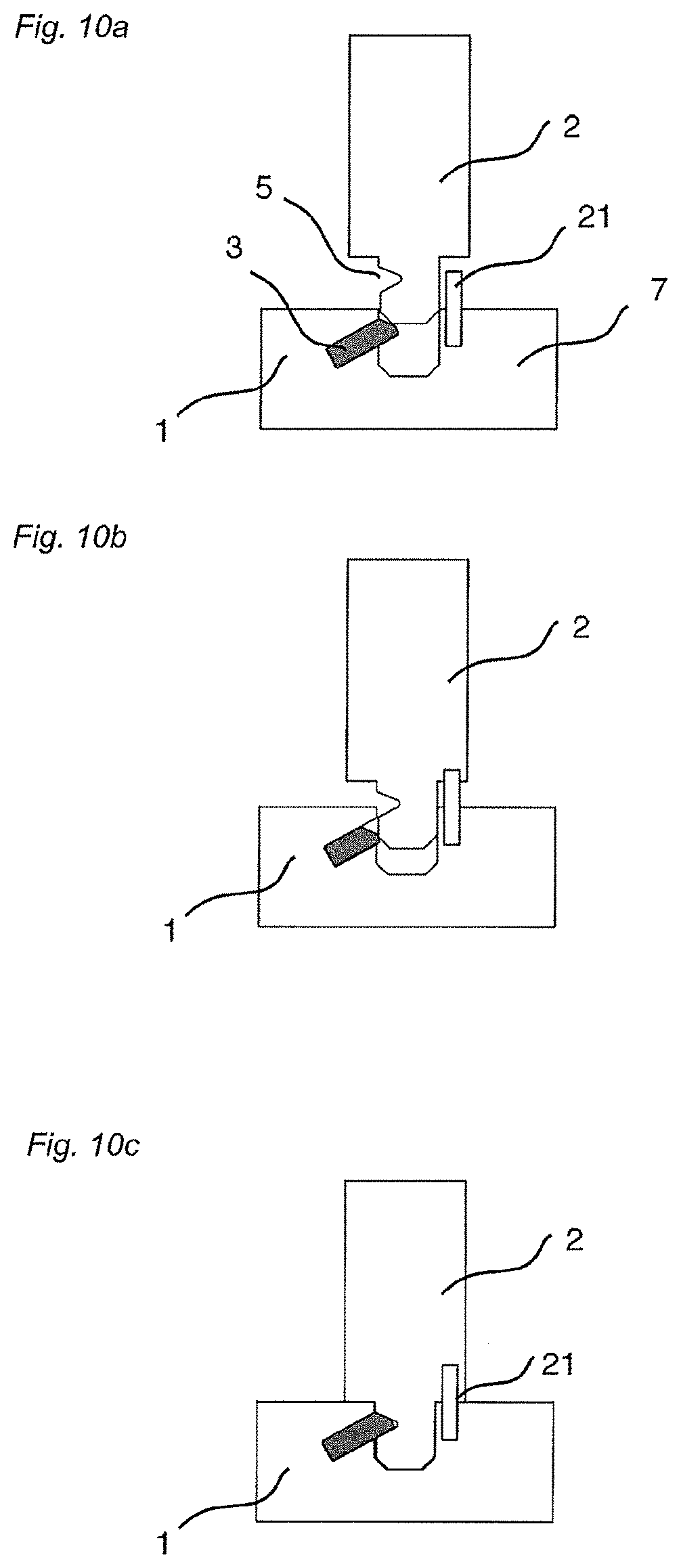 Patent US11781577 Figure 10 – Mechanical locking system for building panels