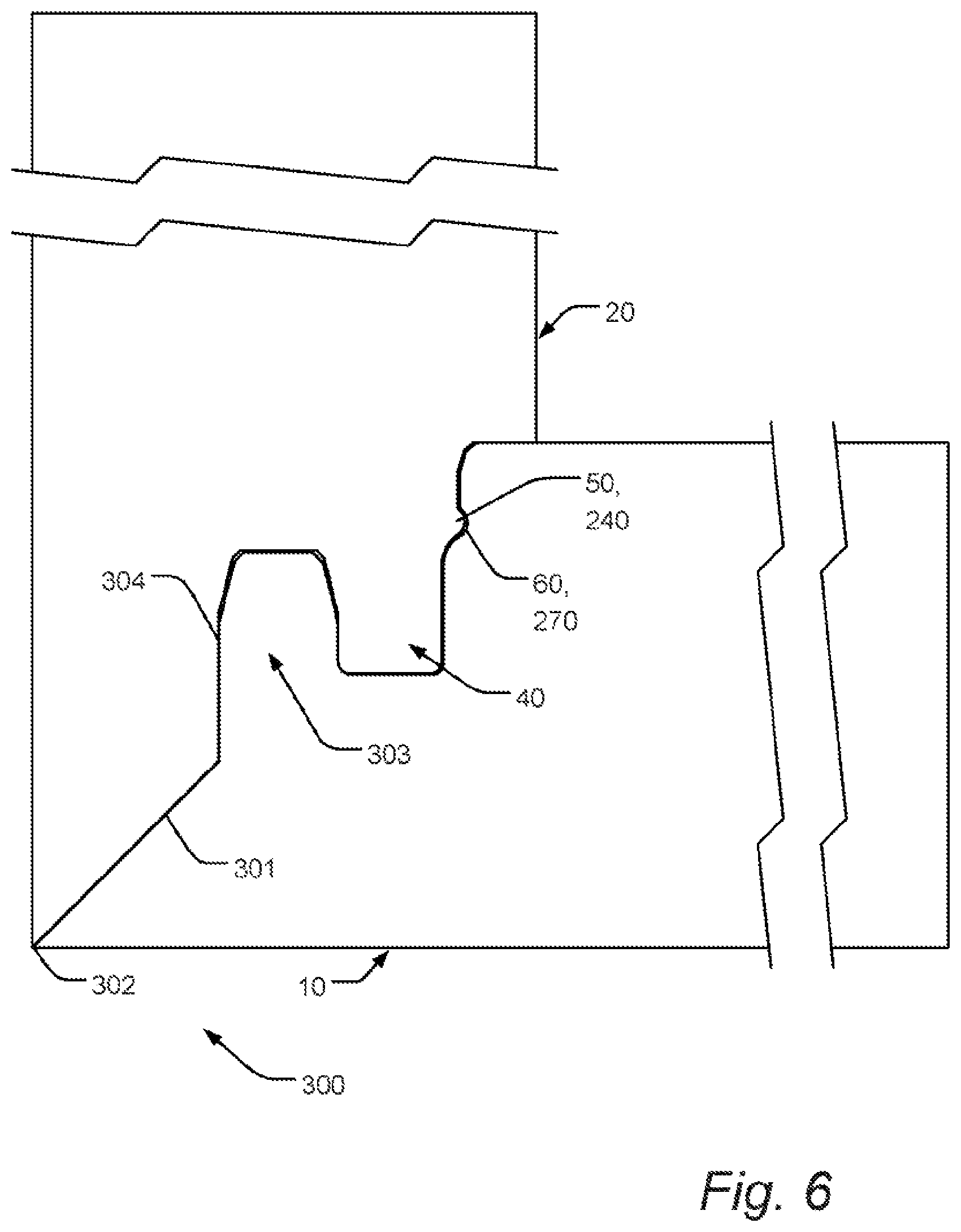 Patent US11781578 Figure 6 – Joining system for furniture parts