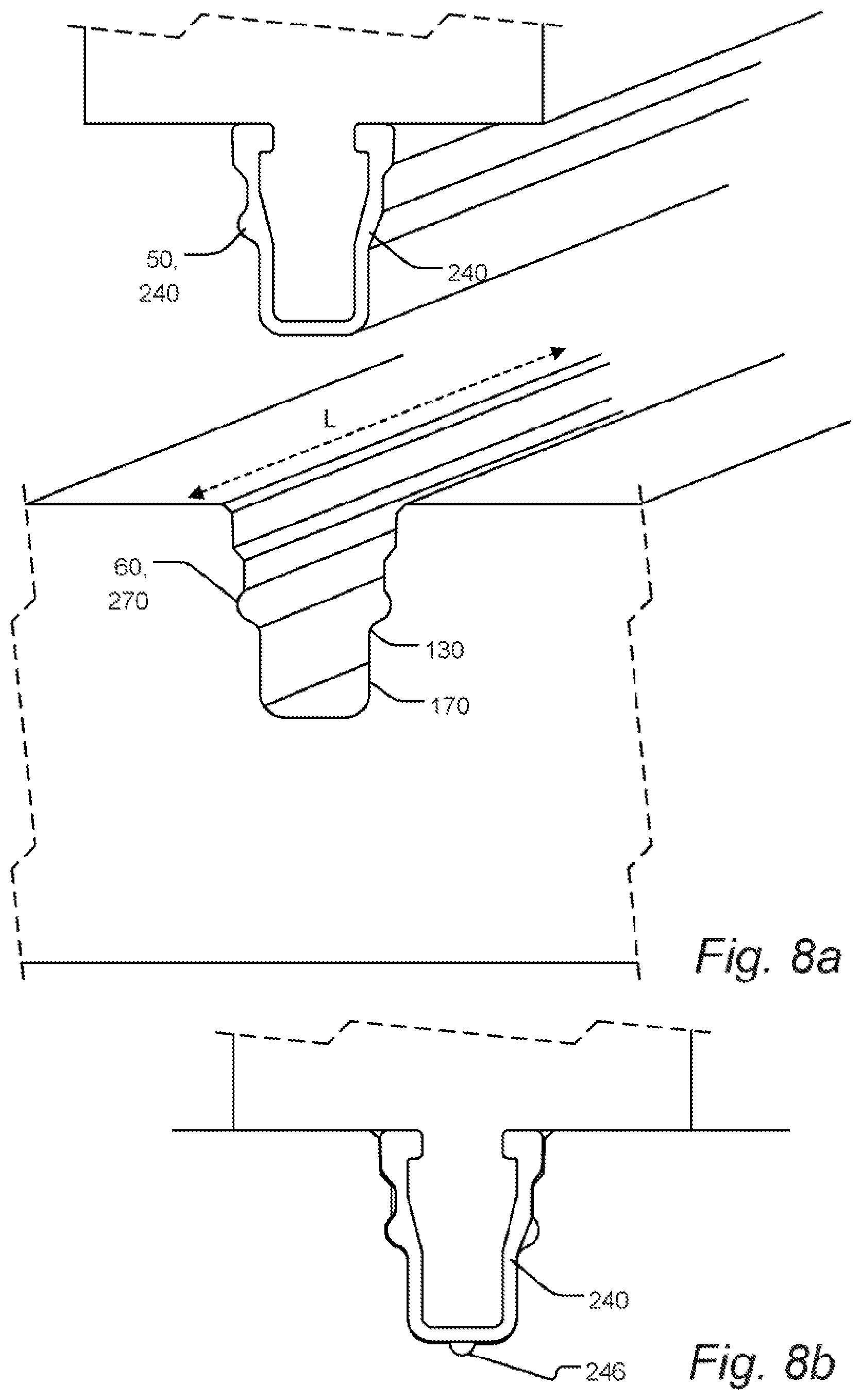 Patent US11781578 Figure 10 – Joining system for furniture parts