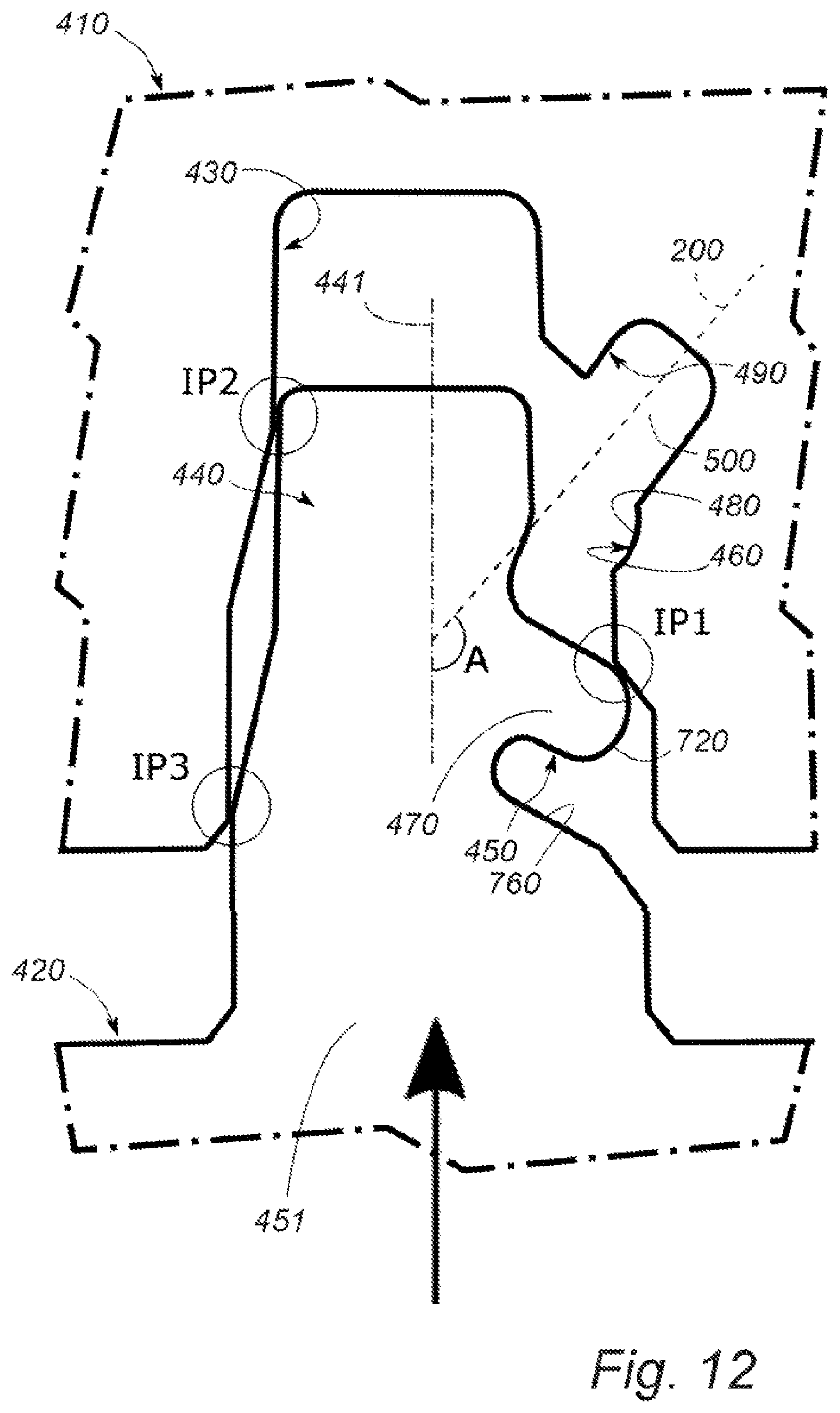 Patent US11781578 Figure 14 – Joining system for furniture parts