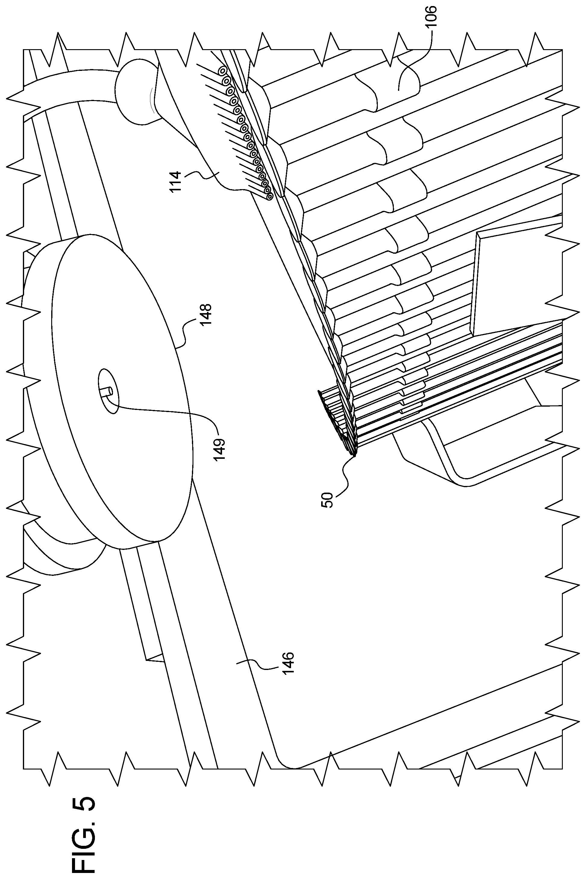 Patent US11781580 Figure 5 – Method and apparatus for applying a corrosion-resistant coating to fasteners