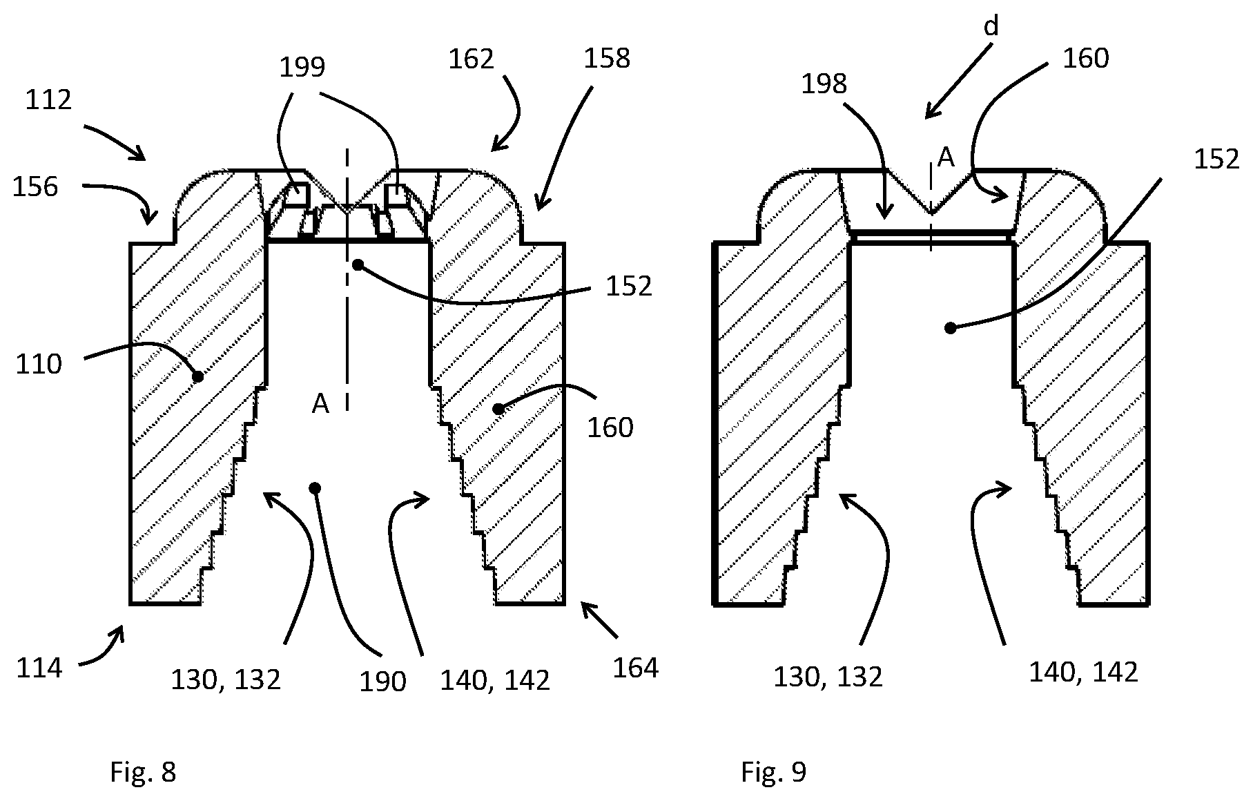 Patent US11781583 Figure 3 – Centering sleeve and fastening method