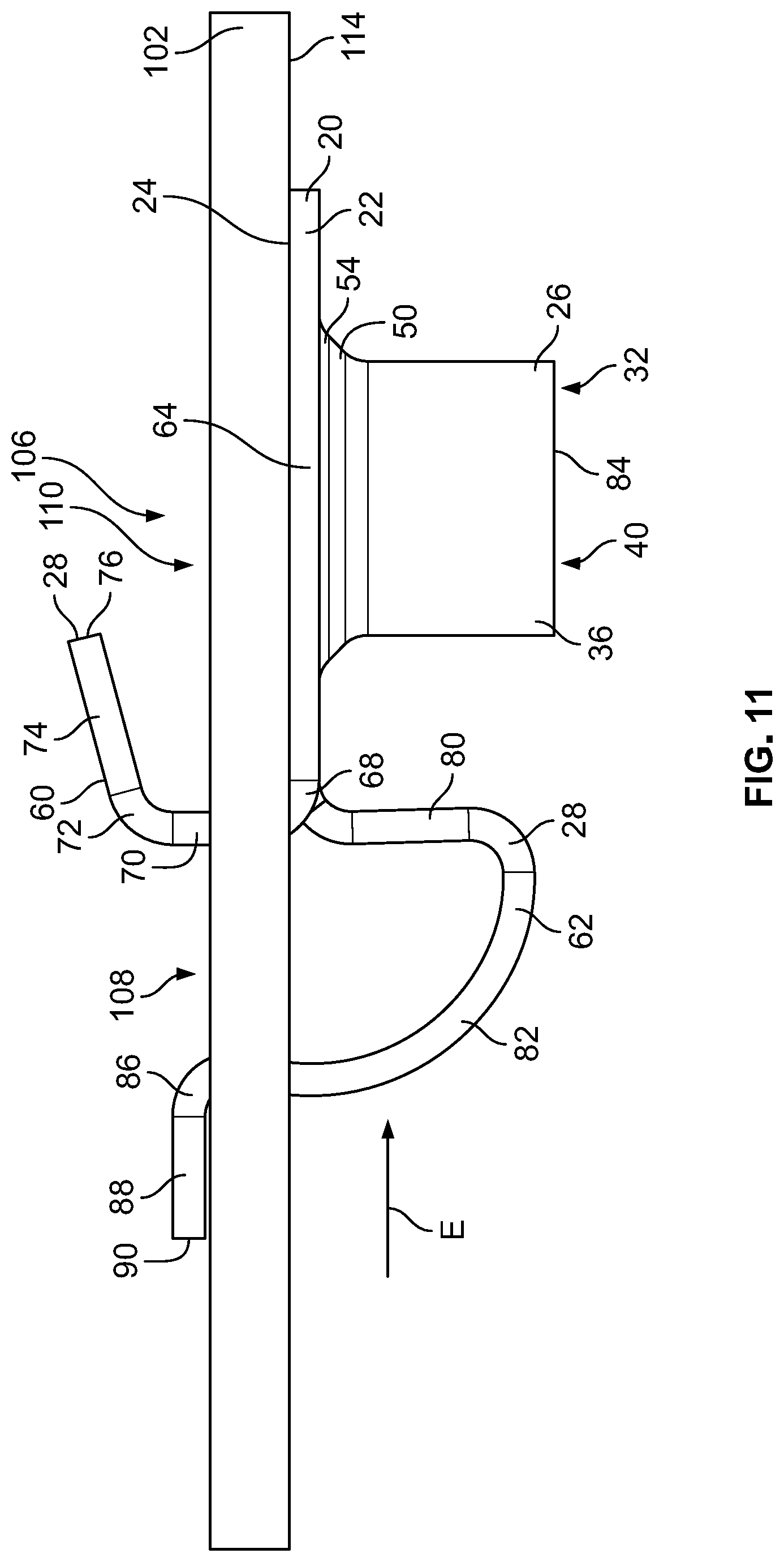 Patent US11781584 Figure 10 – Single side access sheet metal nut