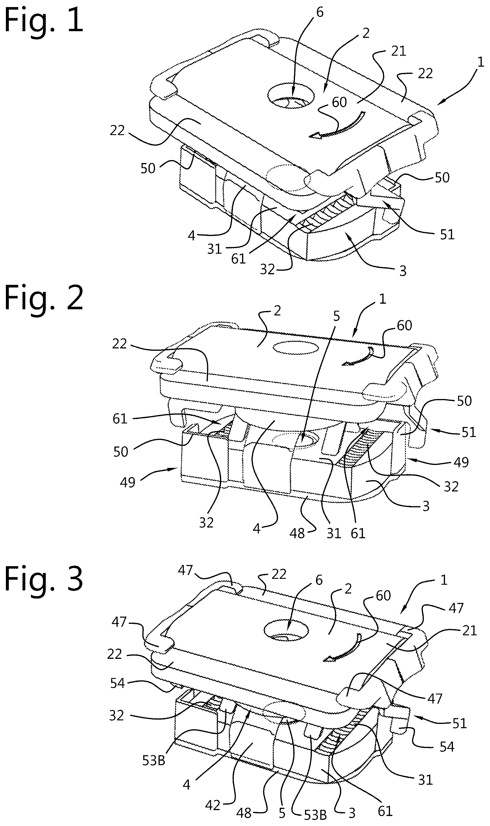 Patent US11781585 — Channel fastener having tapering support body — Figure 1