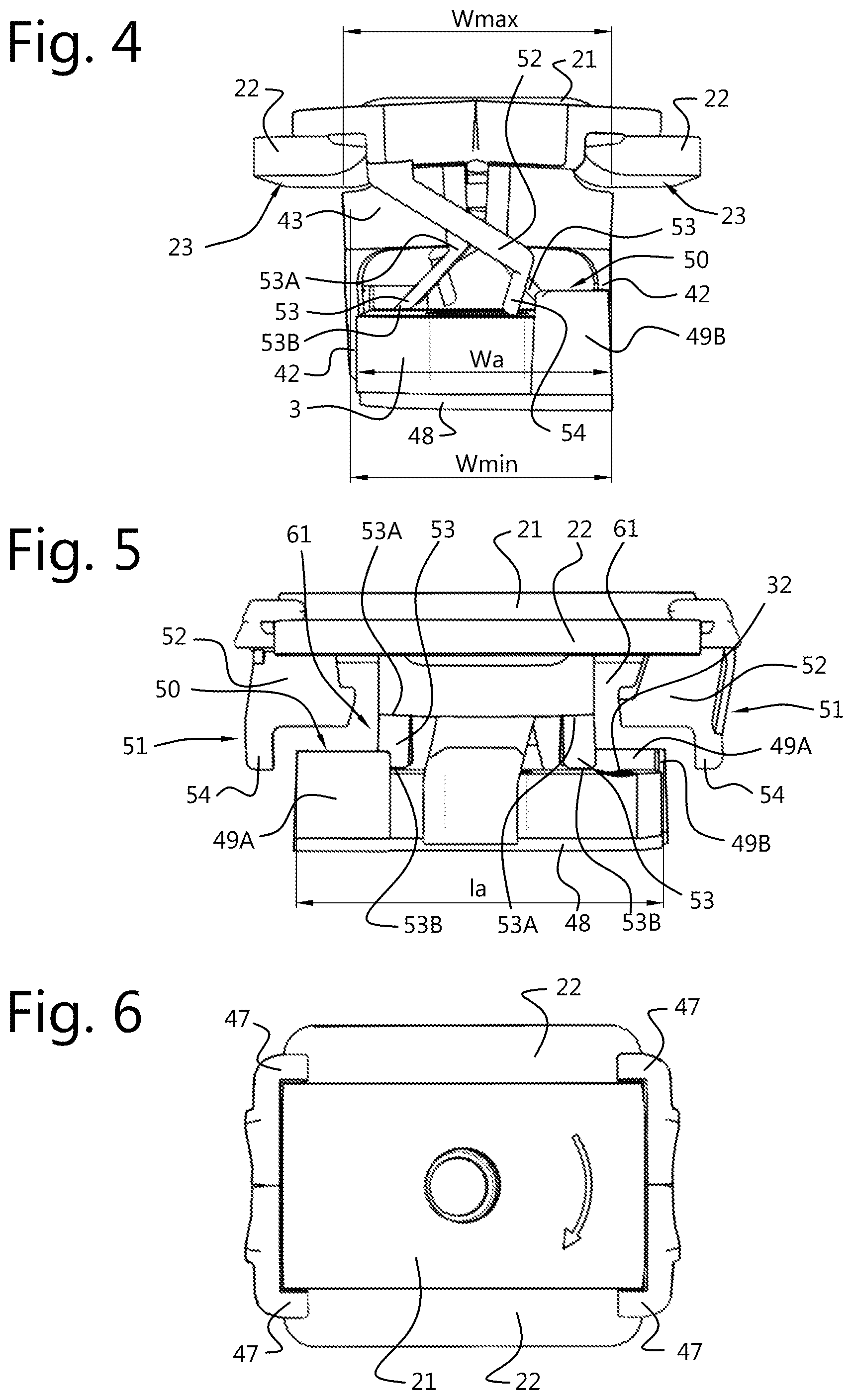 Patent US11781585 Figure 2 – Channel fastener having tapering support body