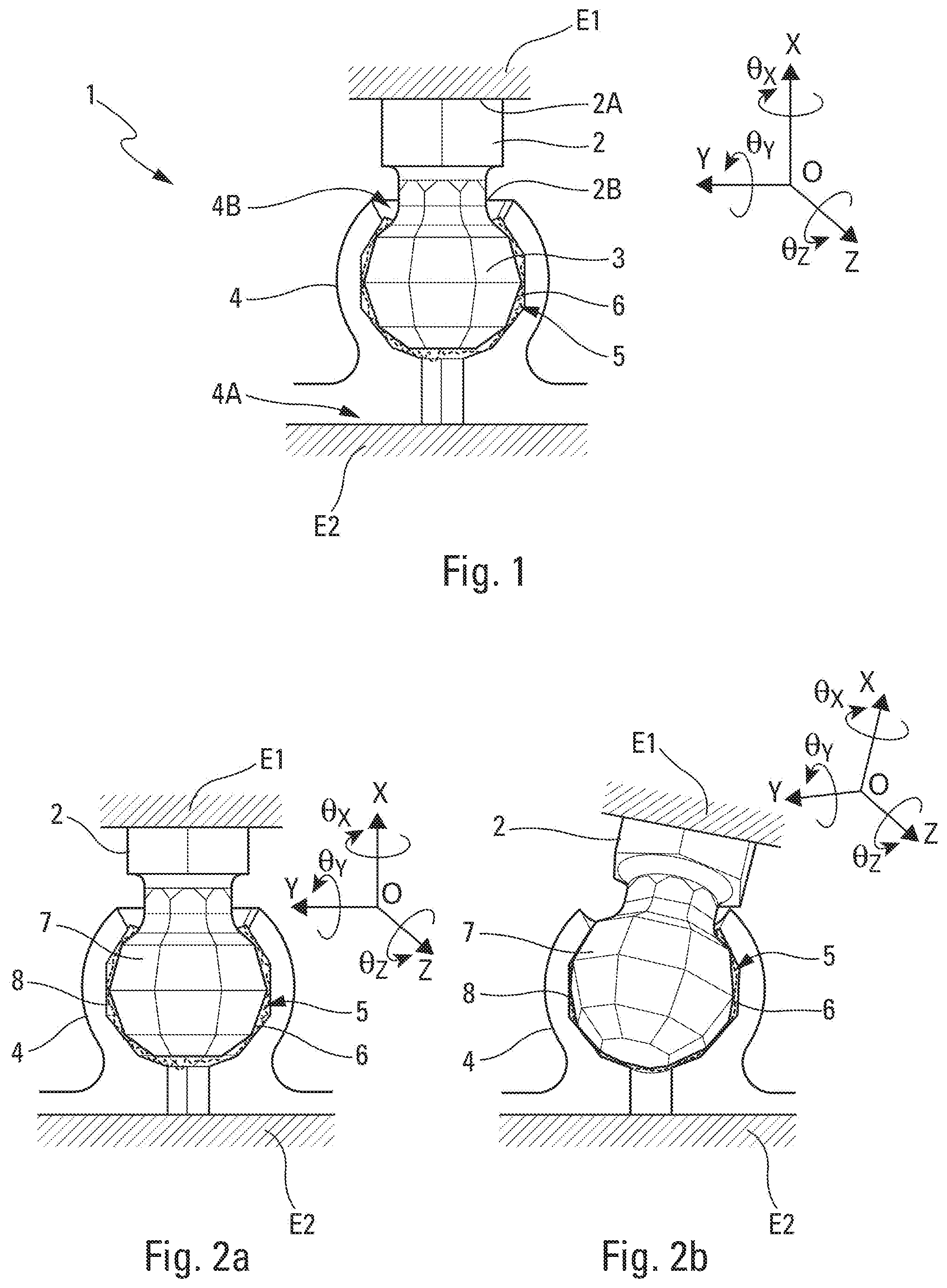 Patent US11781588 Figure 1 – Lockable modular connection device