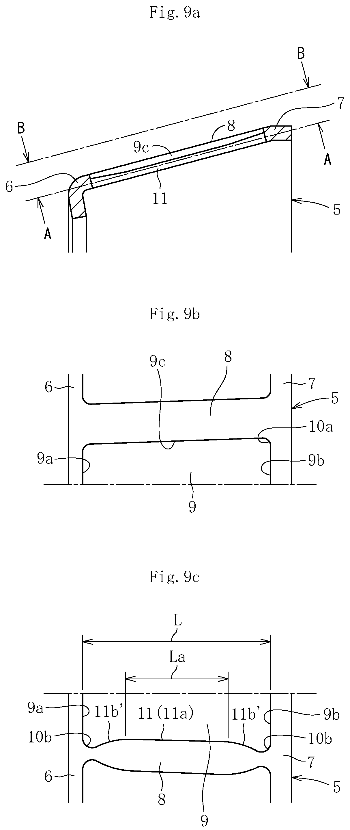 Patent US11781589 Figure 9 – Tapered roller bearing
