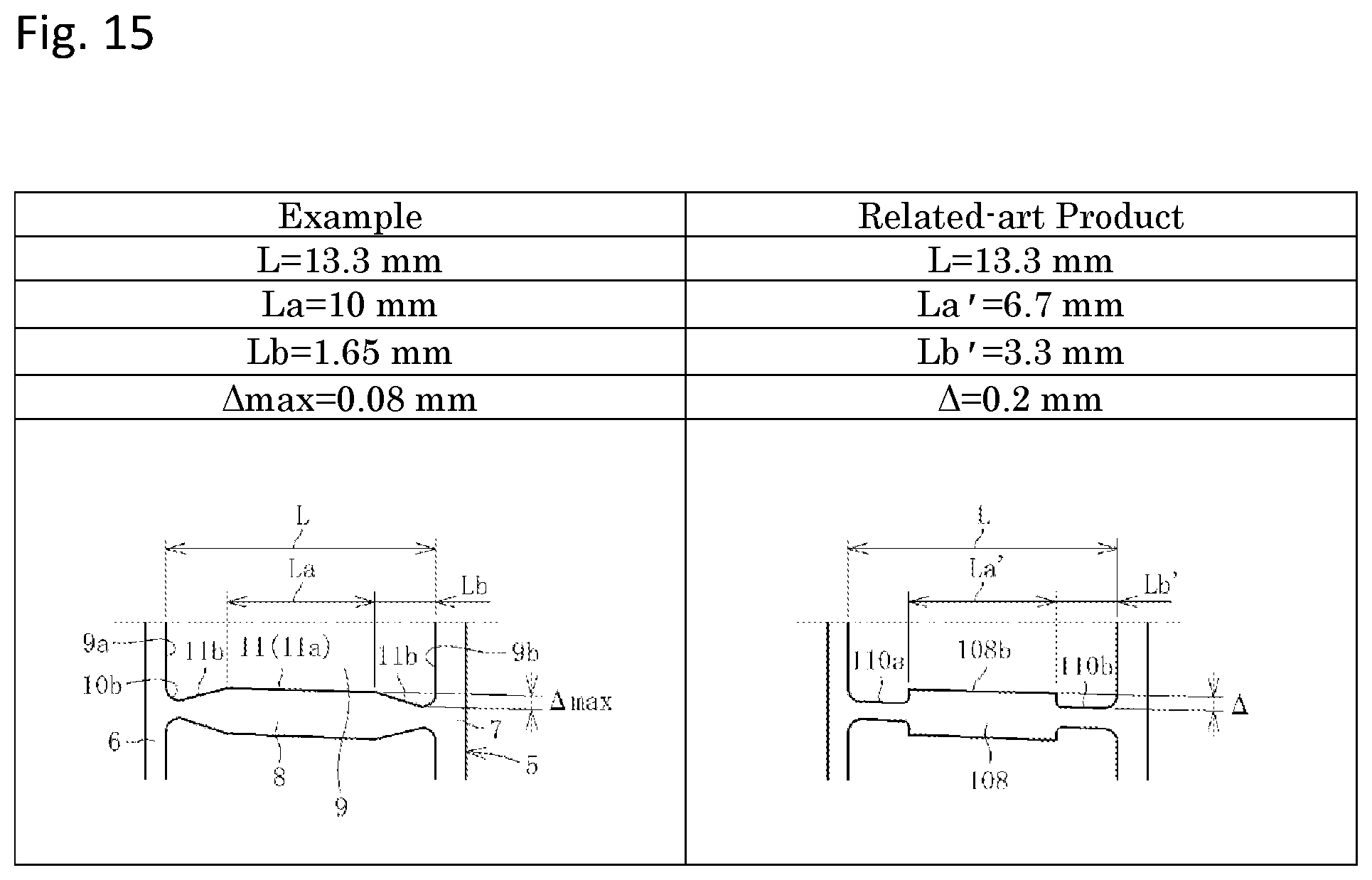 Patent US11781589 Figure 15 – Tapered roller bearing