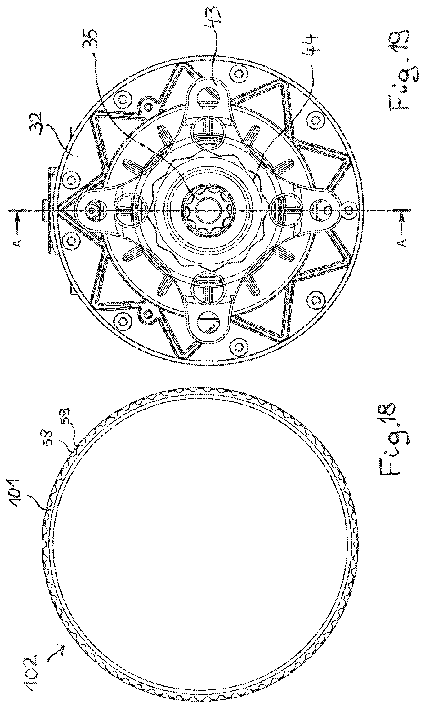 Patent US11781590 Figure 13 – Load cell for determining a radial force acting on a crankshaft