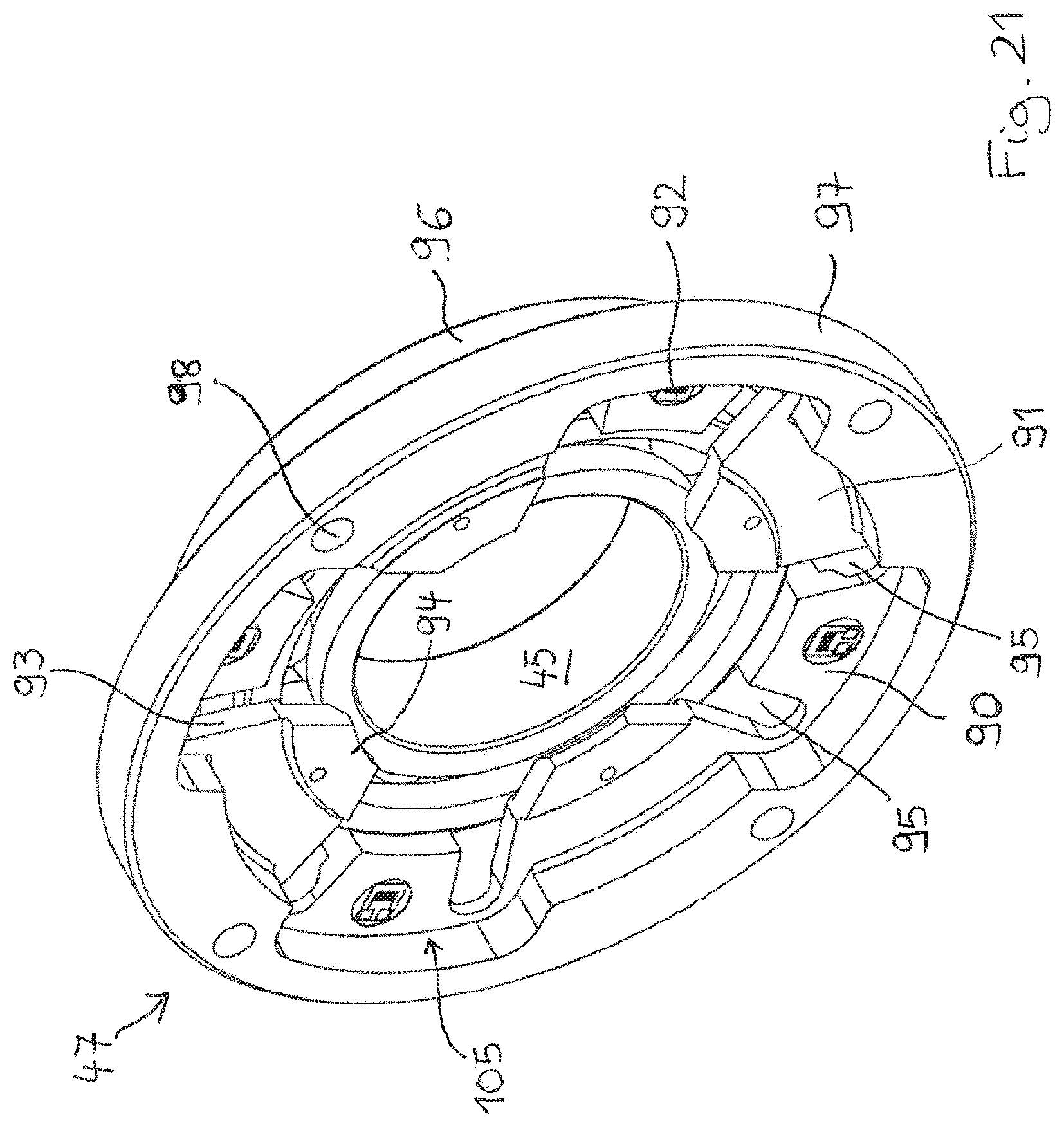 Patent US11781590 Figure 15 – Load cell for determining a radial force acting on a crankshaft