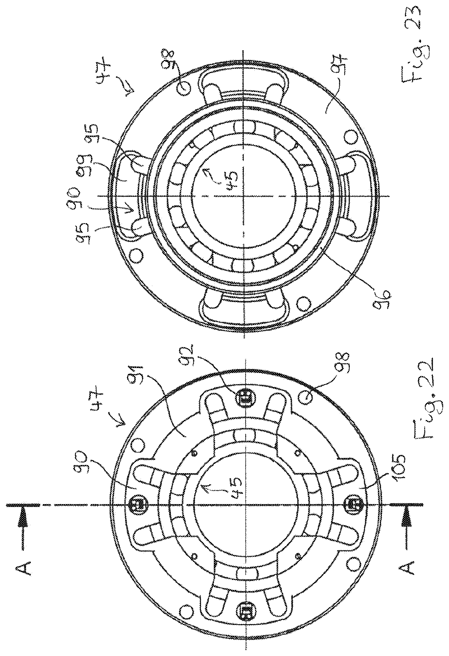 Patent US11781590 Figure 16 – Load cell for determining a radial force acting on a crankshaft