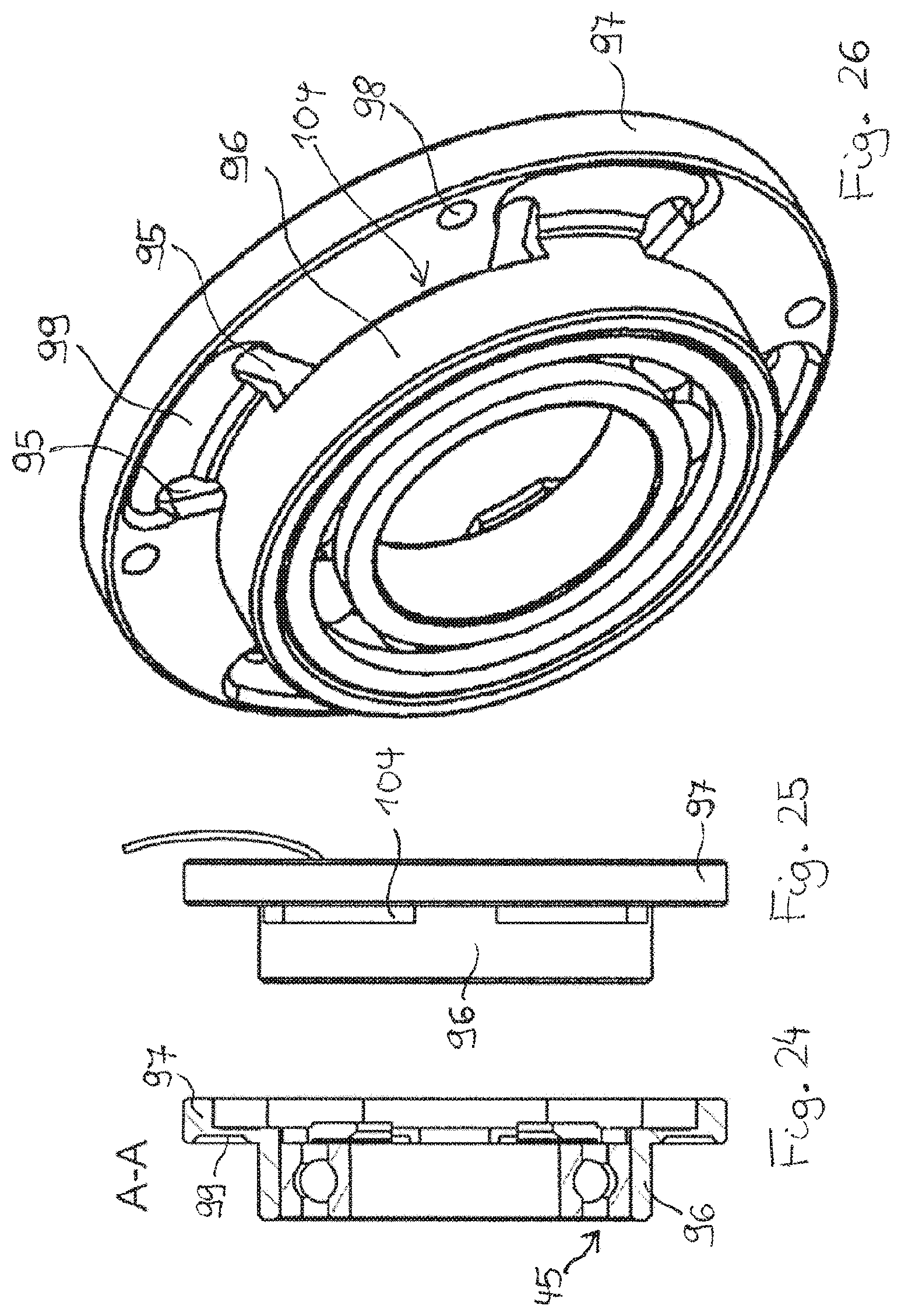 Patent US11781590 Figure 17 – Load cell for determining a radial force acting on a crankshaft