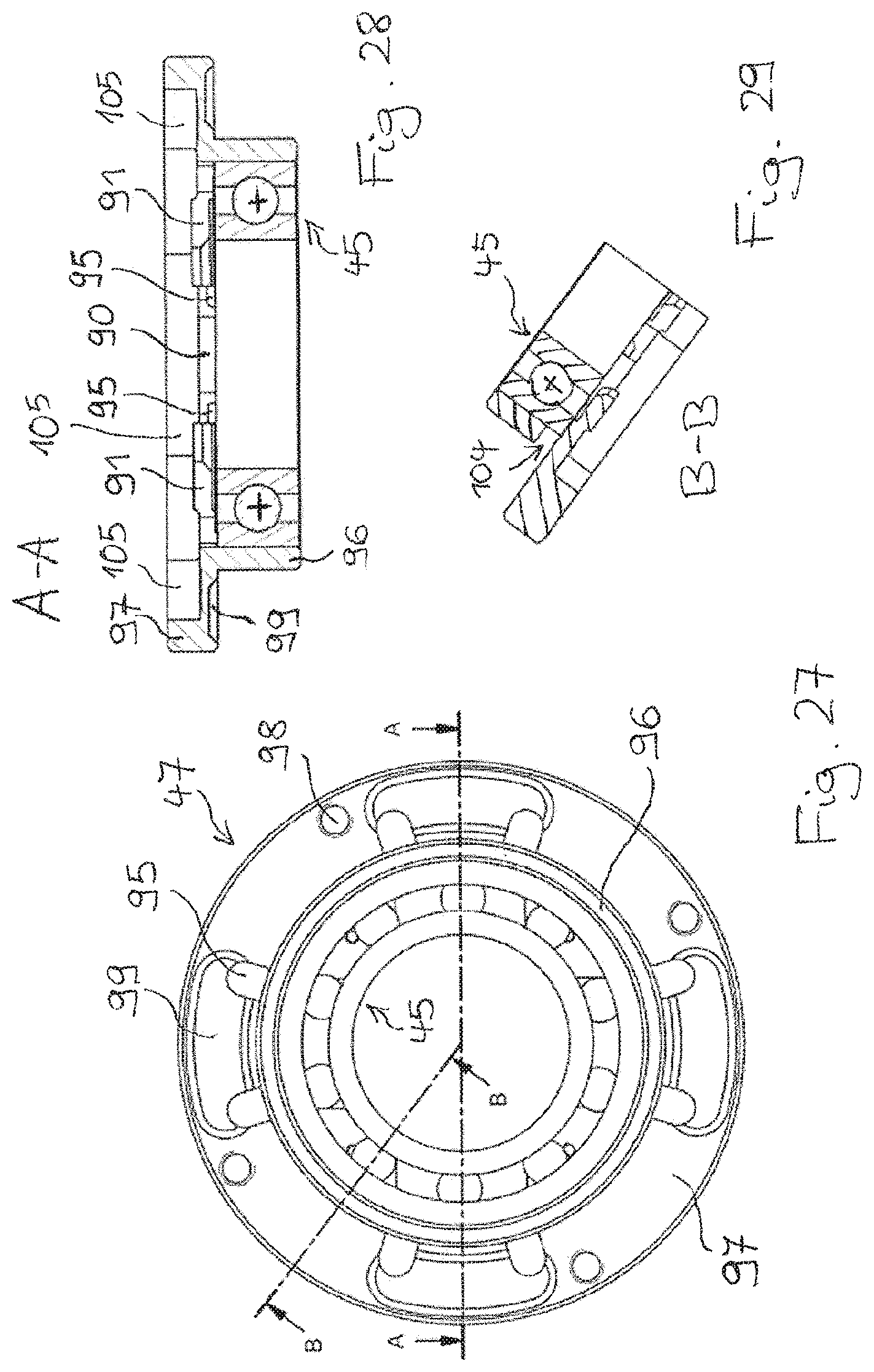 Patent US11781590 Figure 18 – Load cell for determining a radial force acting on a crankshaft
