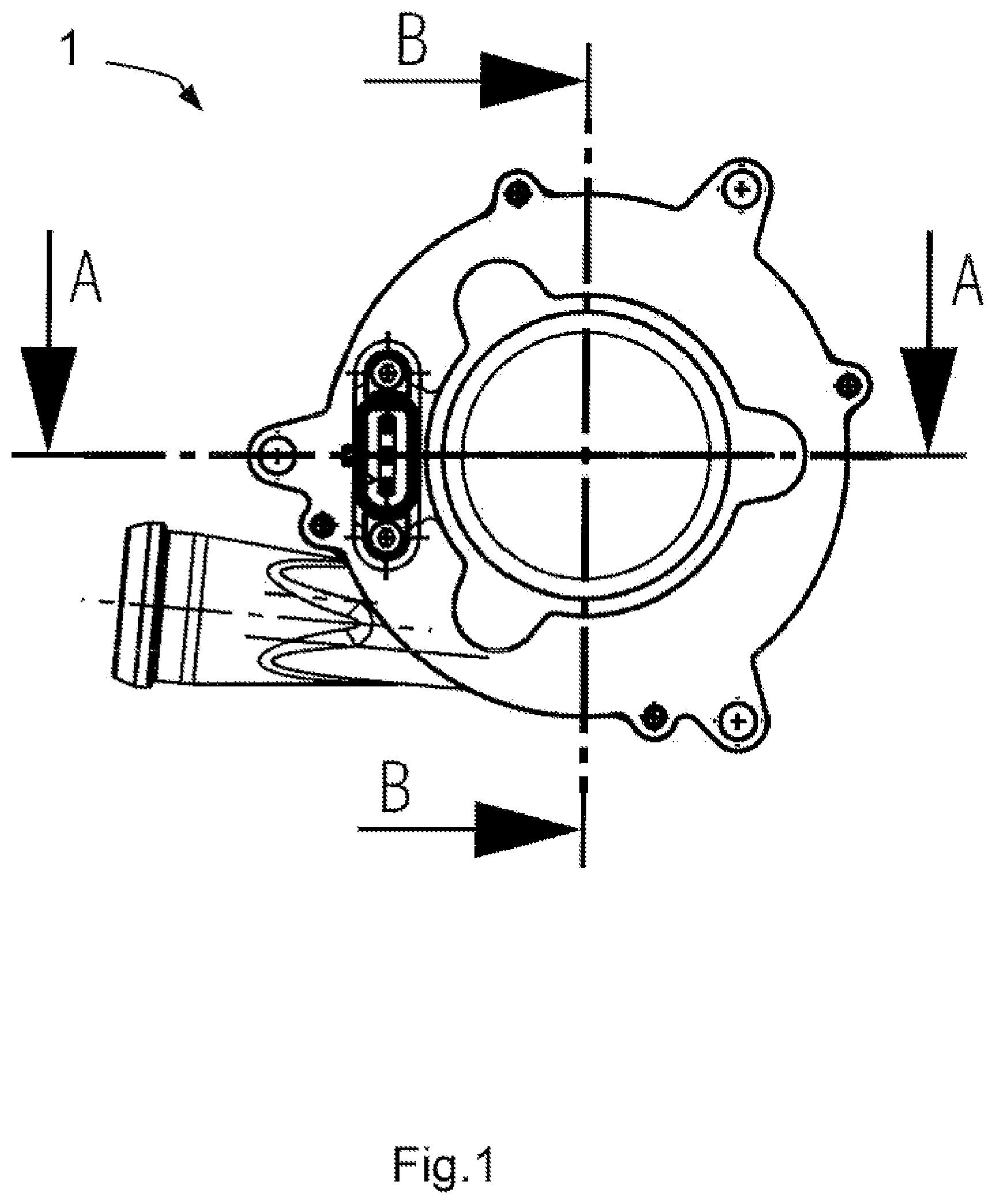 Patent US11781591 Figure 1 – Radial ventilator