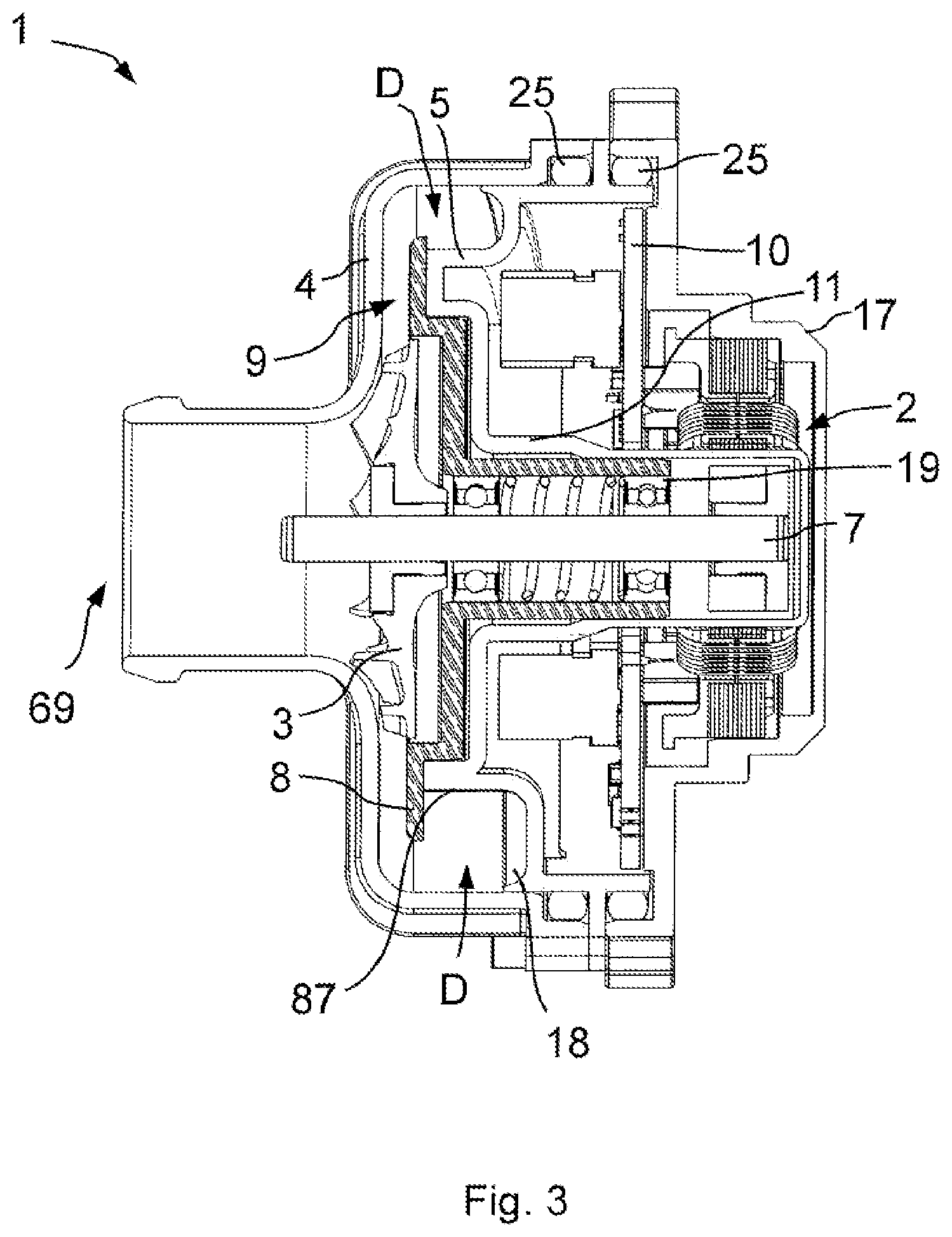 Patent US11781591 Figure 3 – Radial ventilator