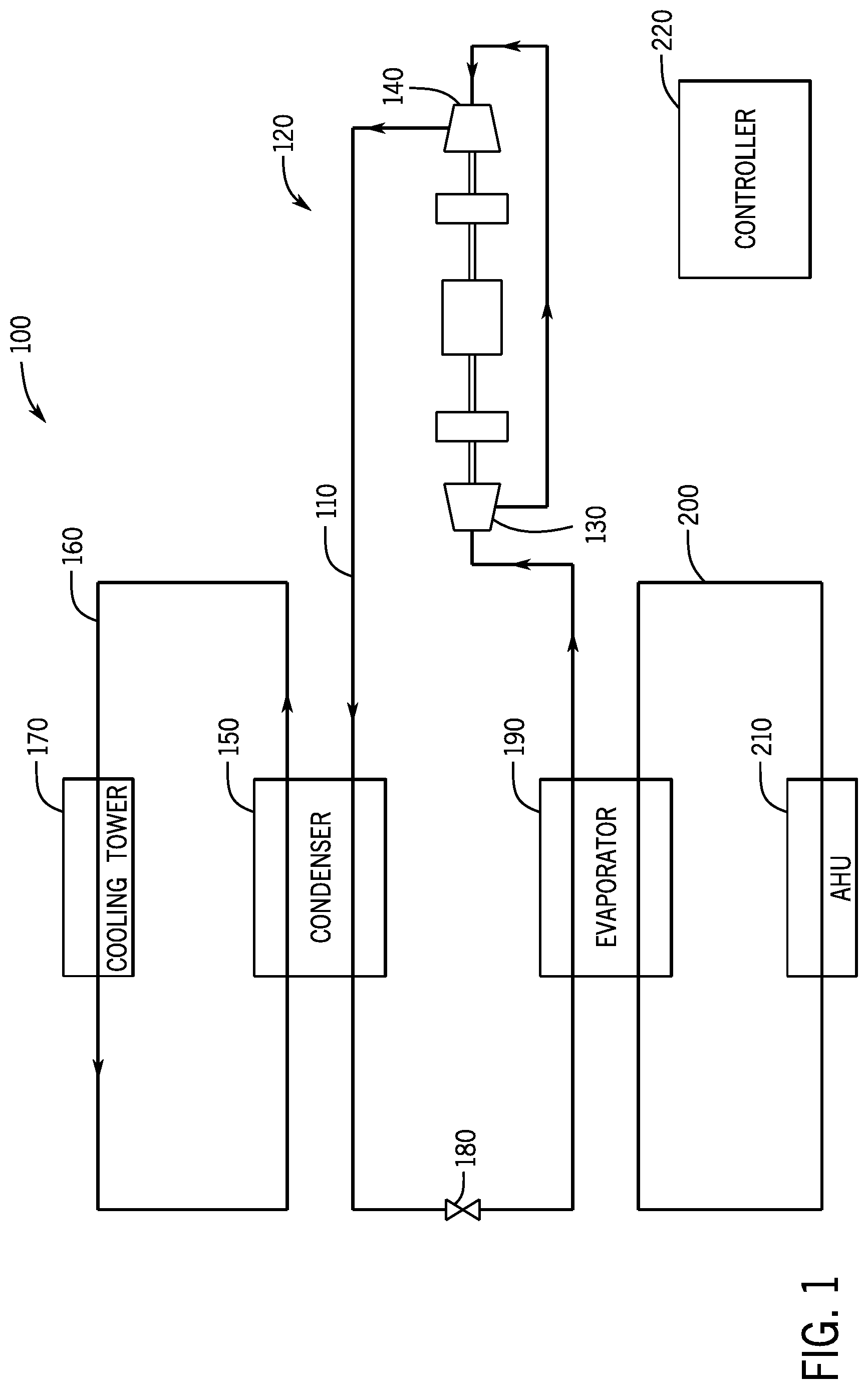Patent US11781592 — System and method for magnetic bearings — Figure 1