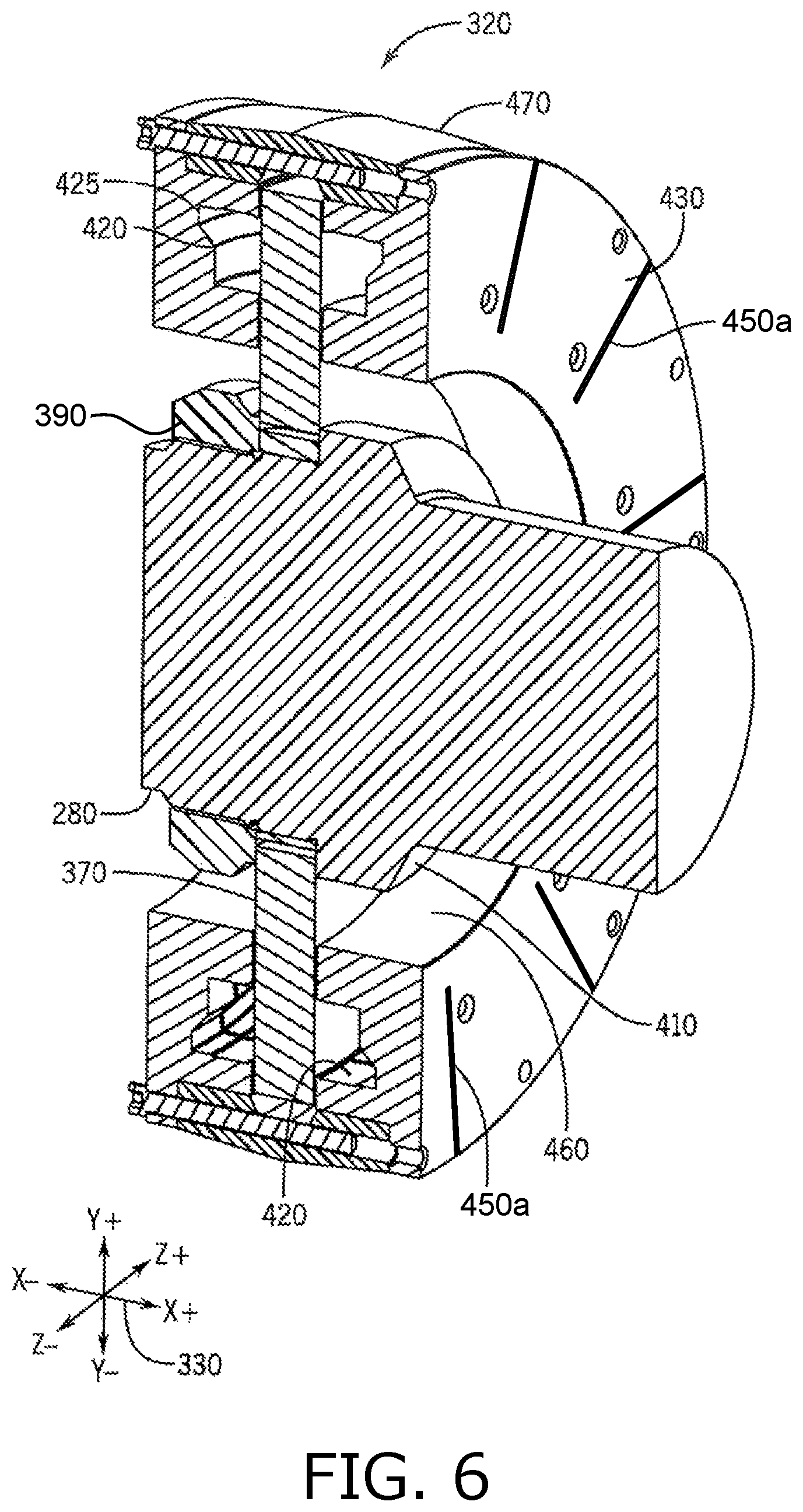 Patent US11781592 Figure 5 – System and method for magnetic bearings