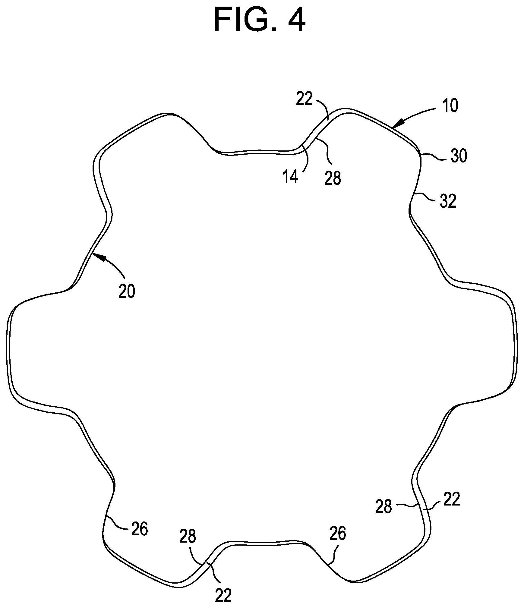 Patent US11781598 Figure 4 – Drive system with full surface drive contact