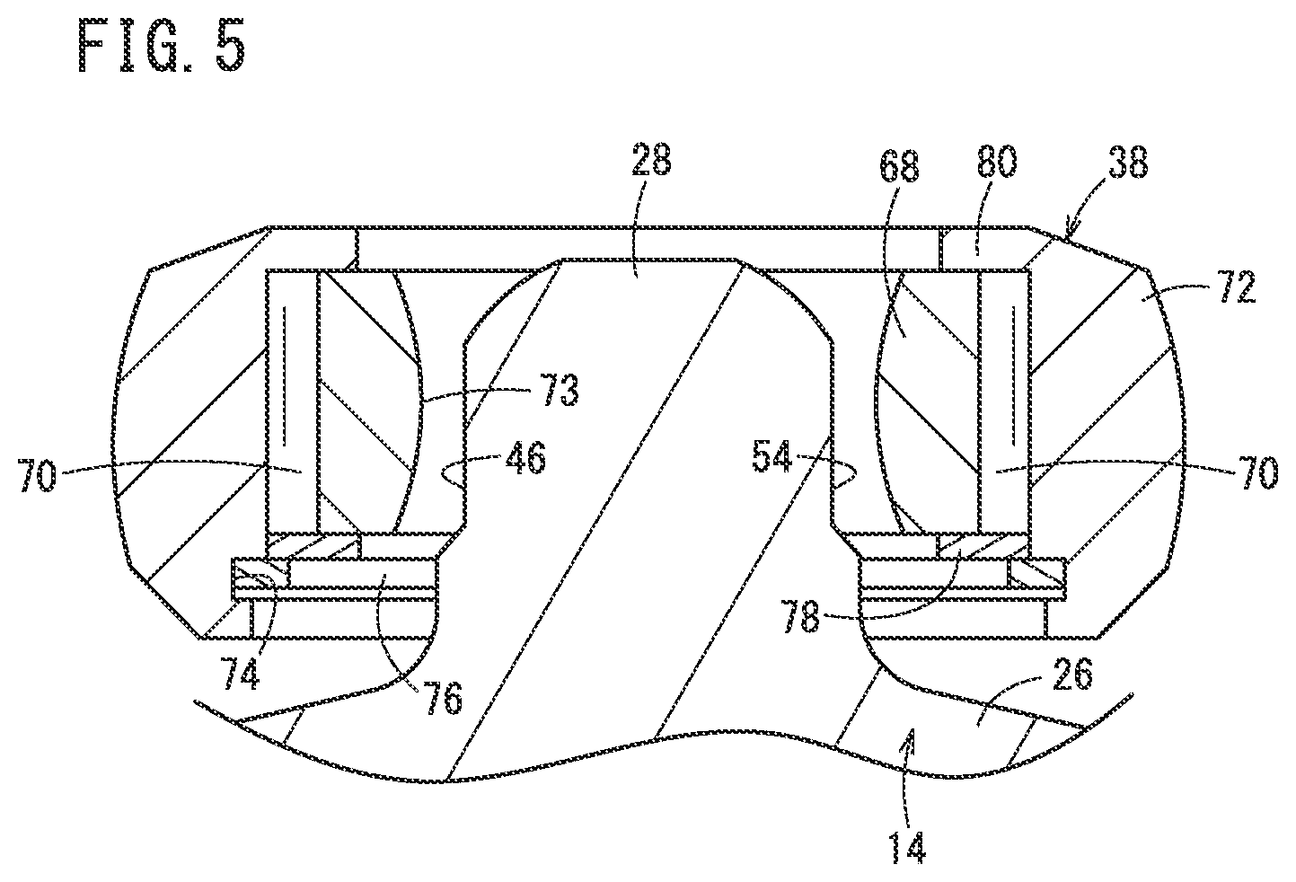 Patent US11781599 Figure 5 – Constant velocity joint