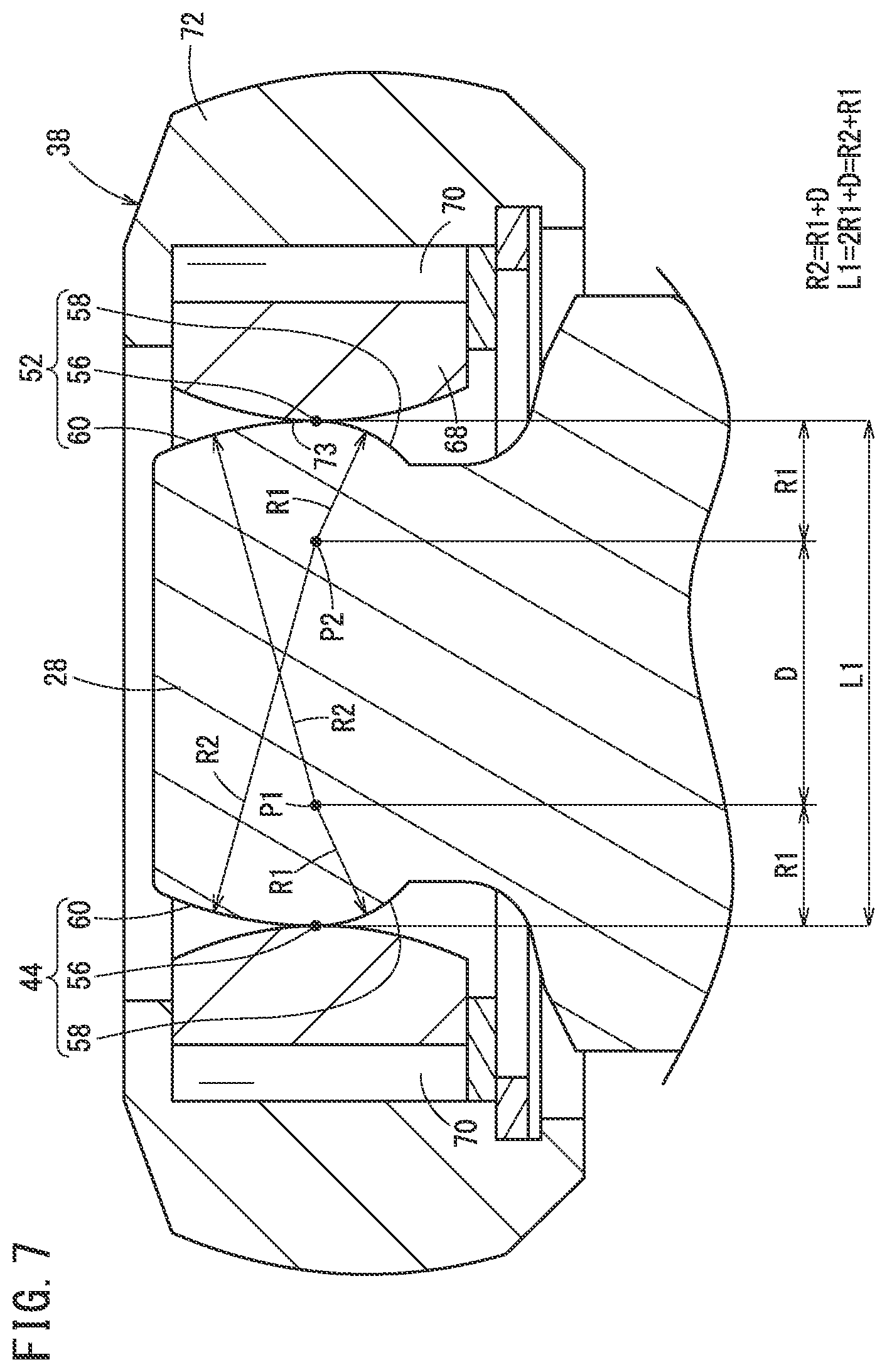 Patent US11781599 Figure 7 – Constant velocity joint