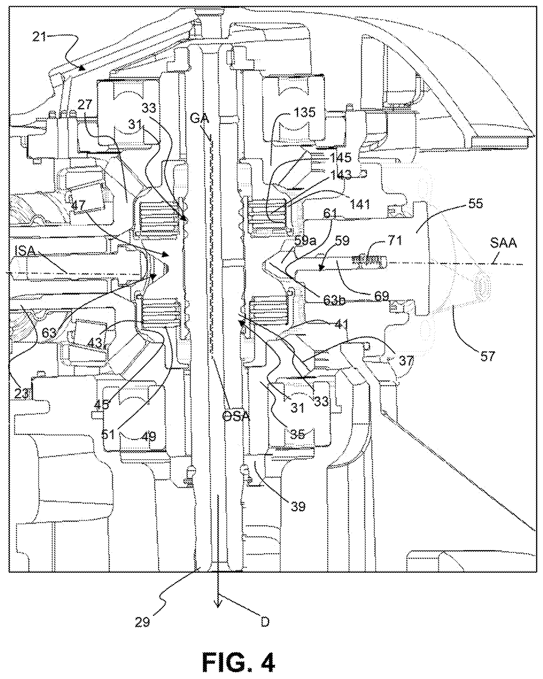 Patent US11781601 Figure 4 – Multi-plate clutch transmission and marine vehicle including a multi-plate clutch transmission