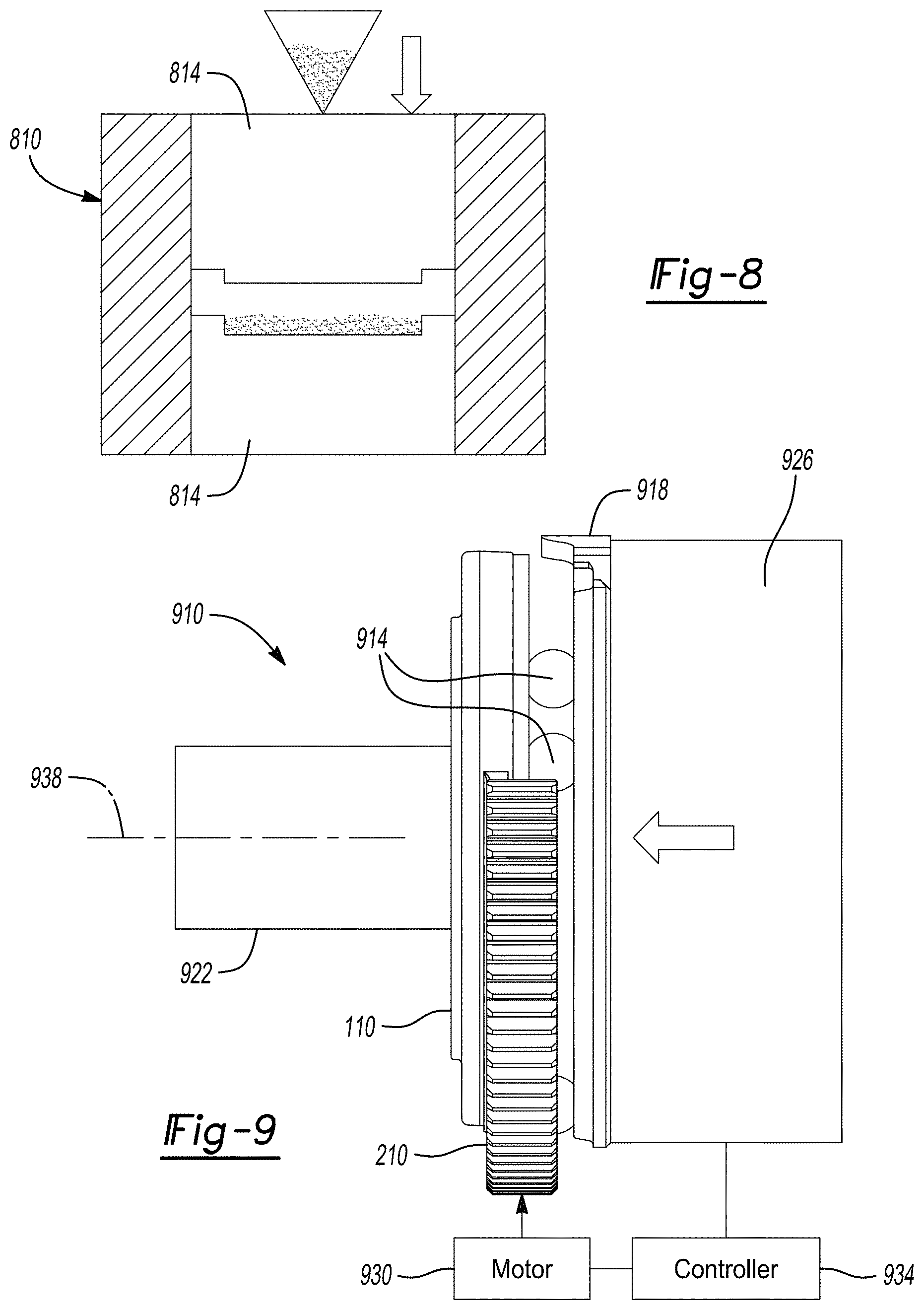 Patent US11781604 Figure 5 – Actuator with powdered metal ball ramp and method of selective surface densification of powdered metal ball ramp