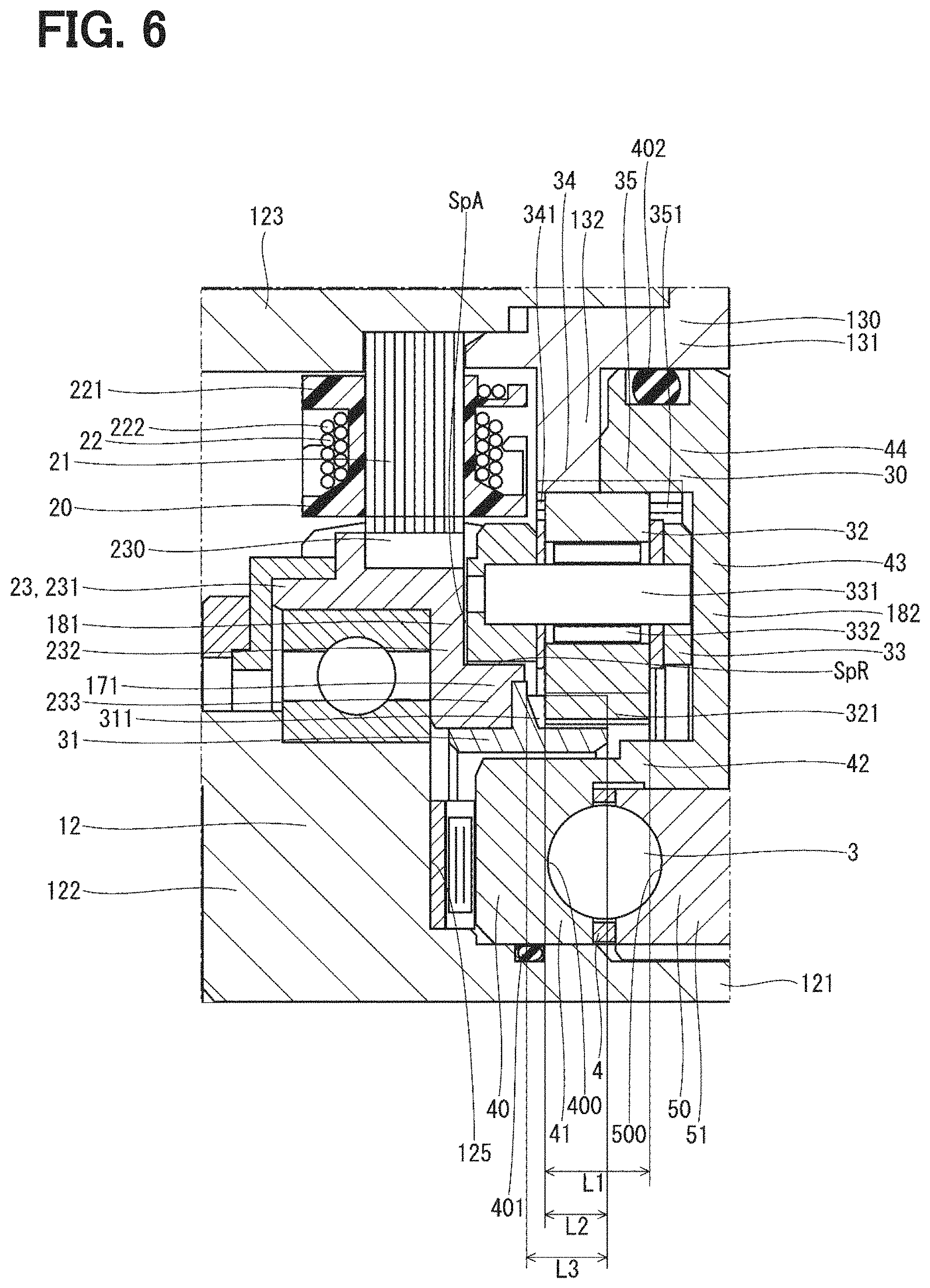 Patent US11781605 Figure 6 – Clutch device
