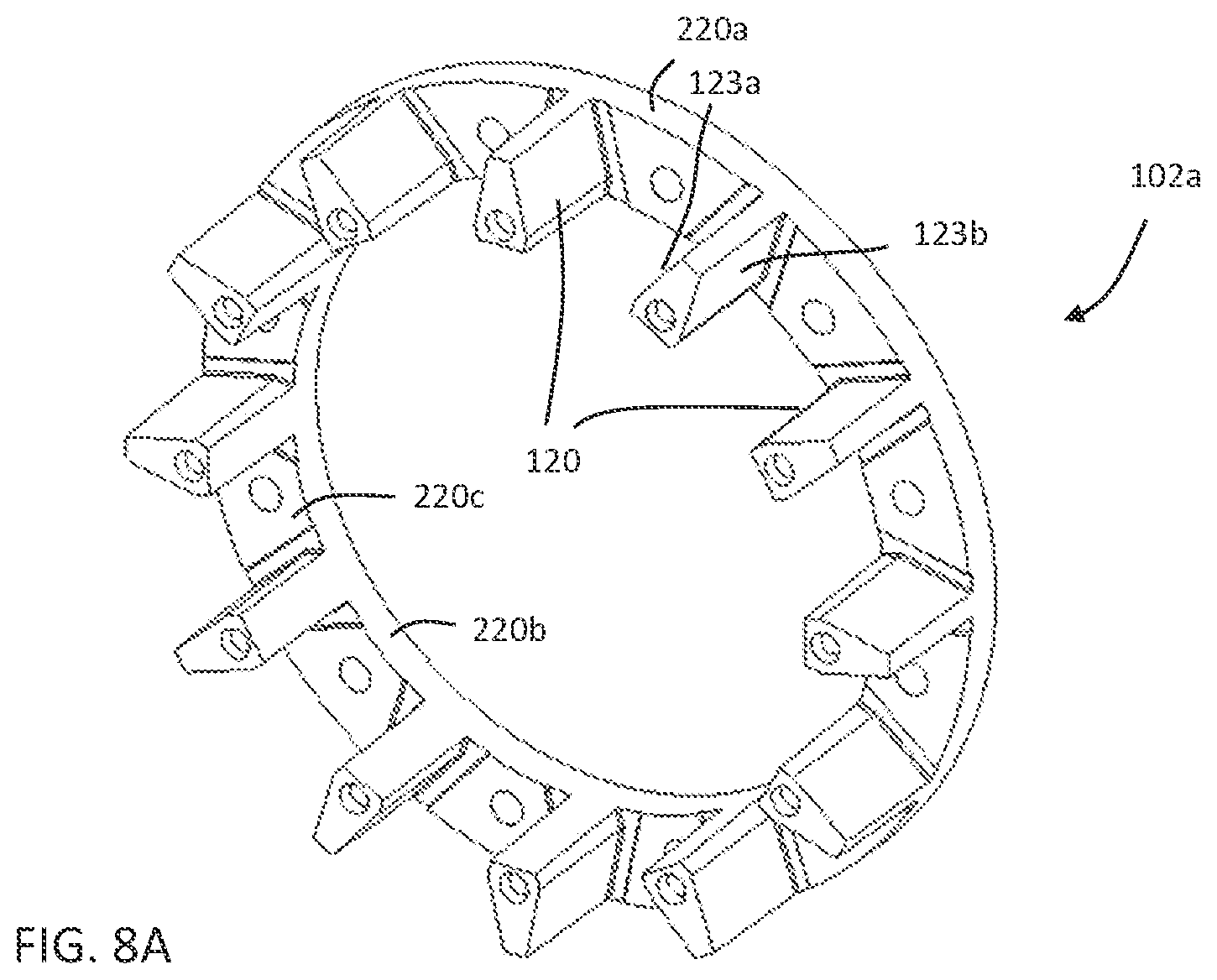 Patent US11781608 Figure 9 – Roller cage assembly for an overrunning clutch