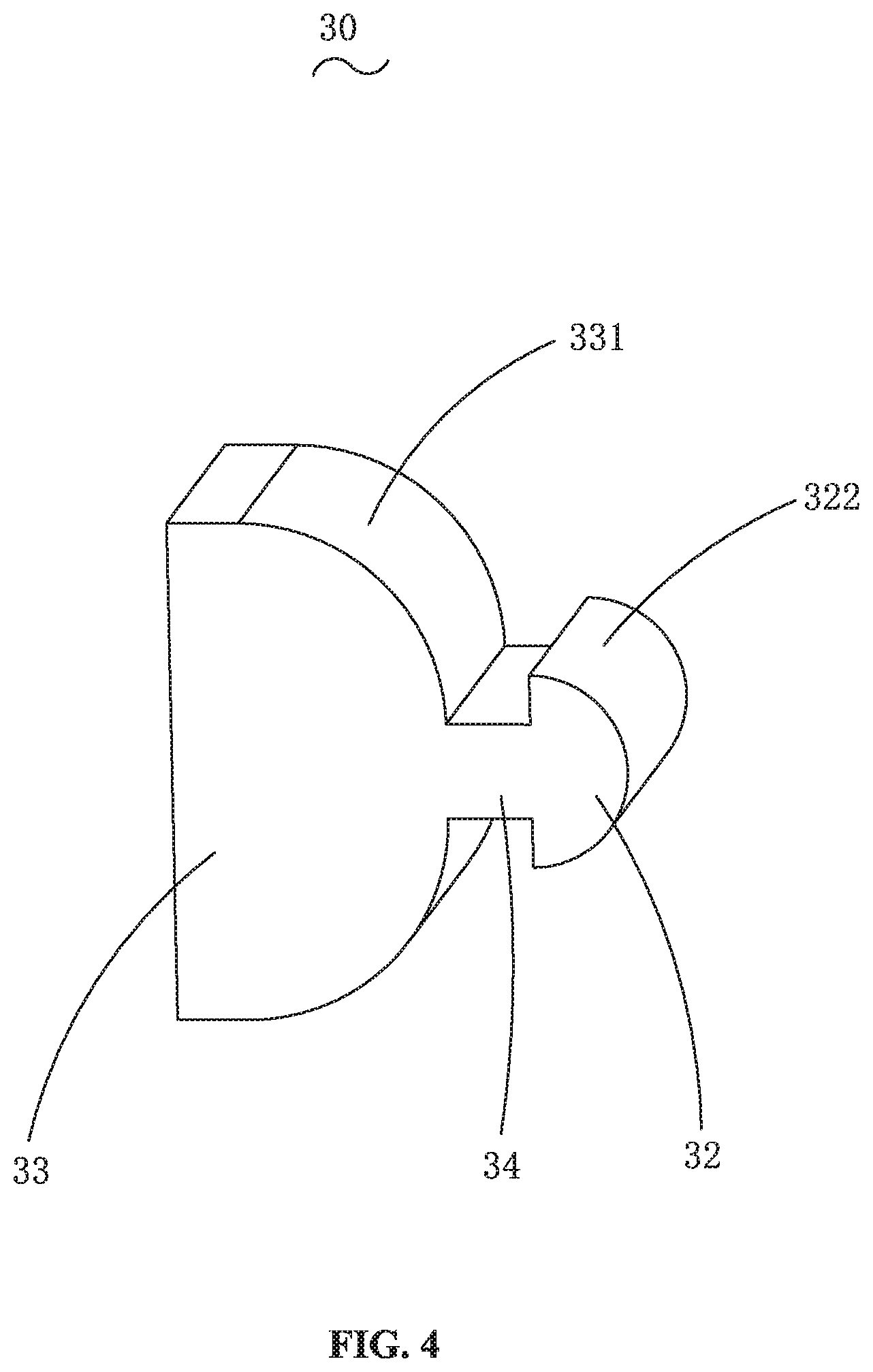 Patent US11781612 Figure 4 – Nonlinear spring connection structure and motor