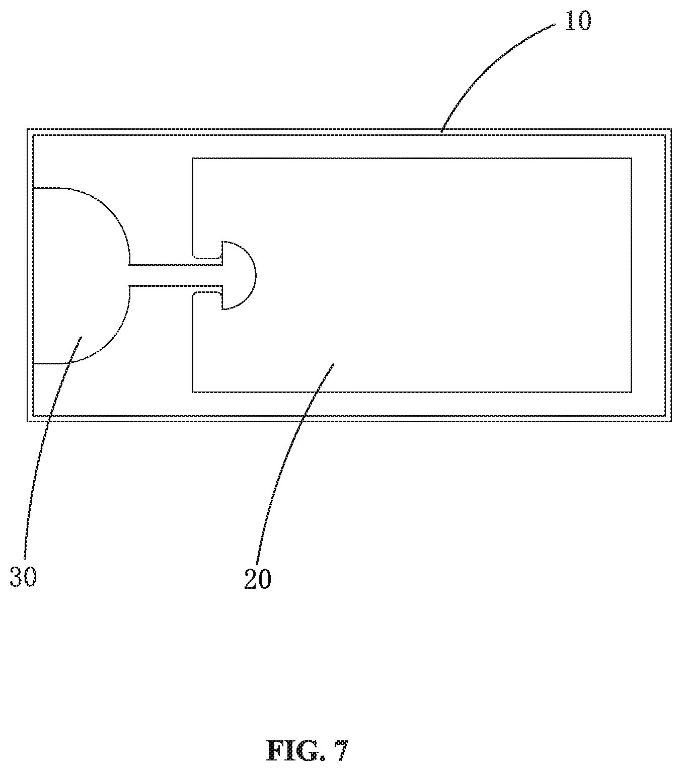 Patent US11781612 Figure 7 – Nonlinear spring connection structure and motor