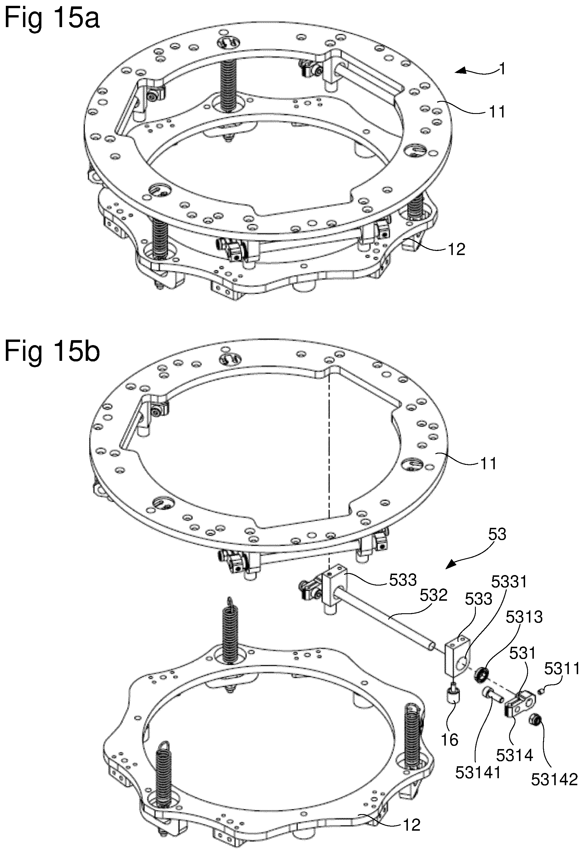Patent US11781615 Figure 10 – Instrument mount movable platform comprising such instrument mount and use of such instrument mount