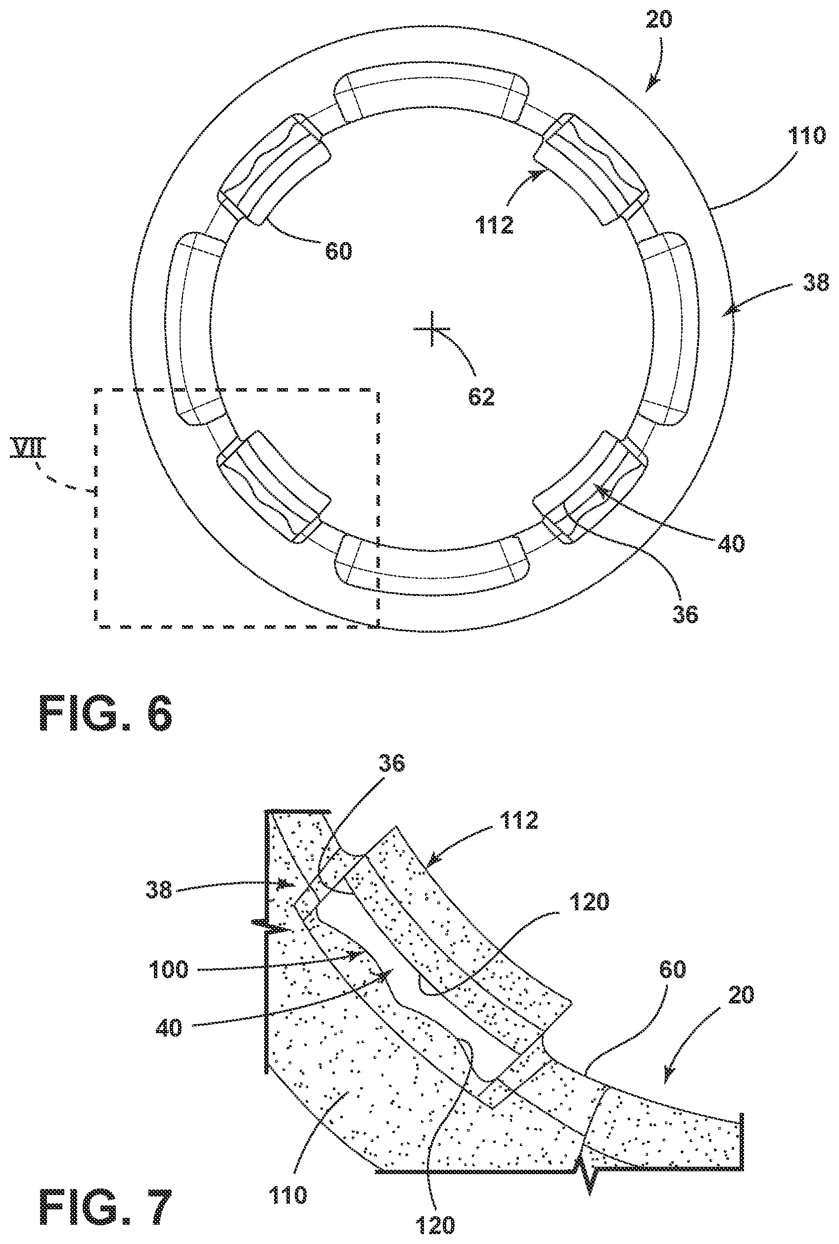 Patent US11781616 Figure 6 – Vibration isolator for an appliance motor having internal silencing voids