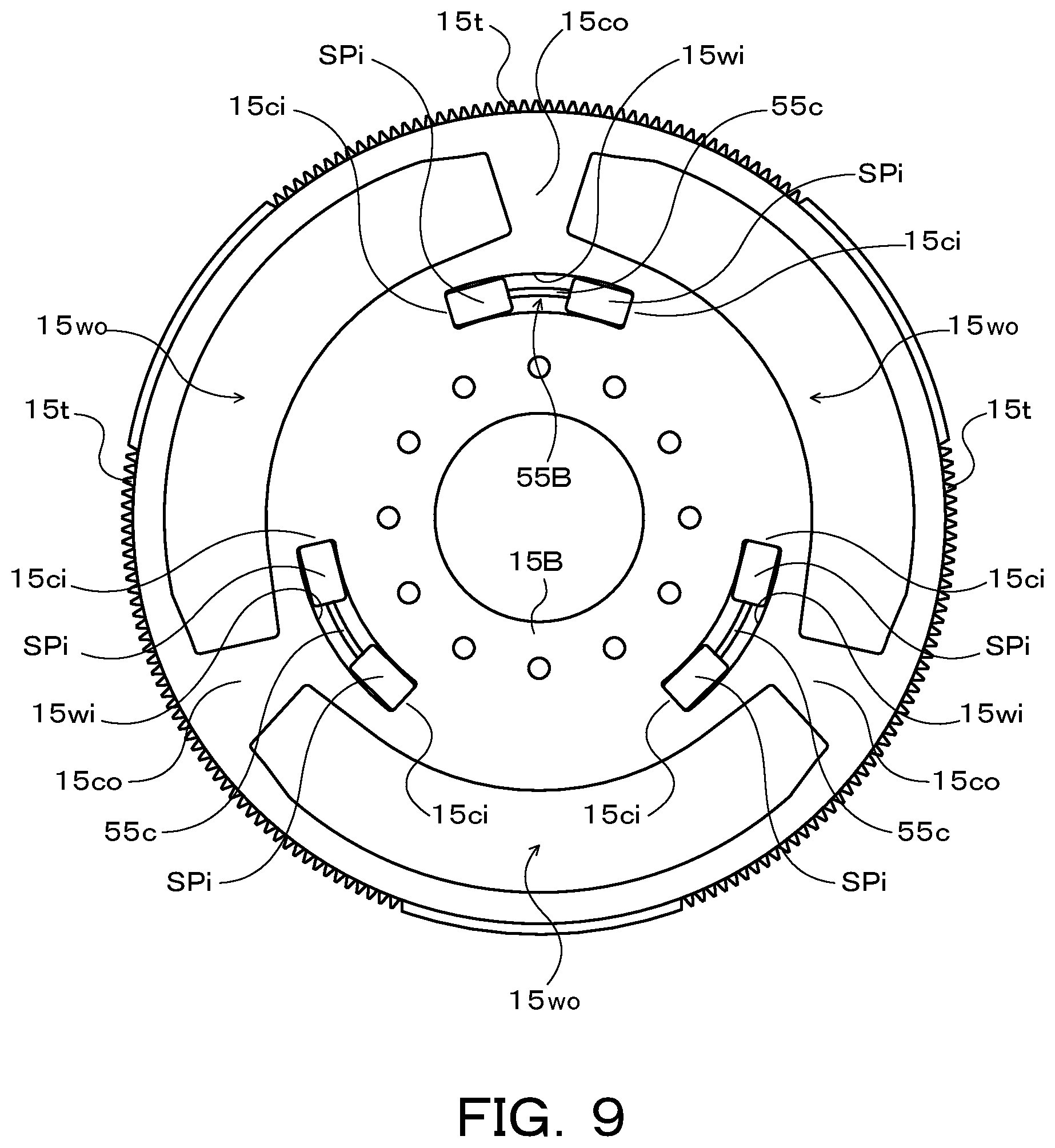 Patent US11781618 Figure 9 – Damper device