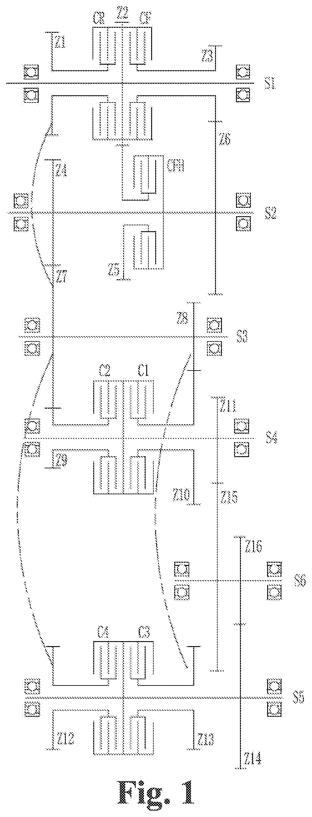 Patent US11781621 Figure 1 – Modular design gearbox and gear implementation method