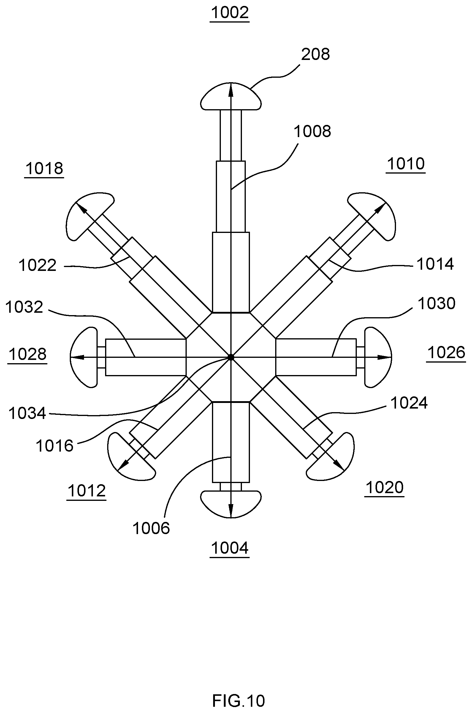 Patent US11781623 Figure 10 – Apparatus for creating centripetal force differential