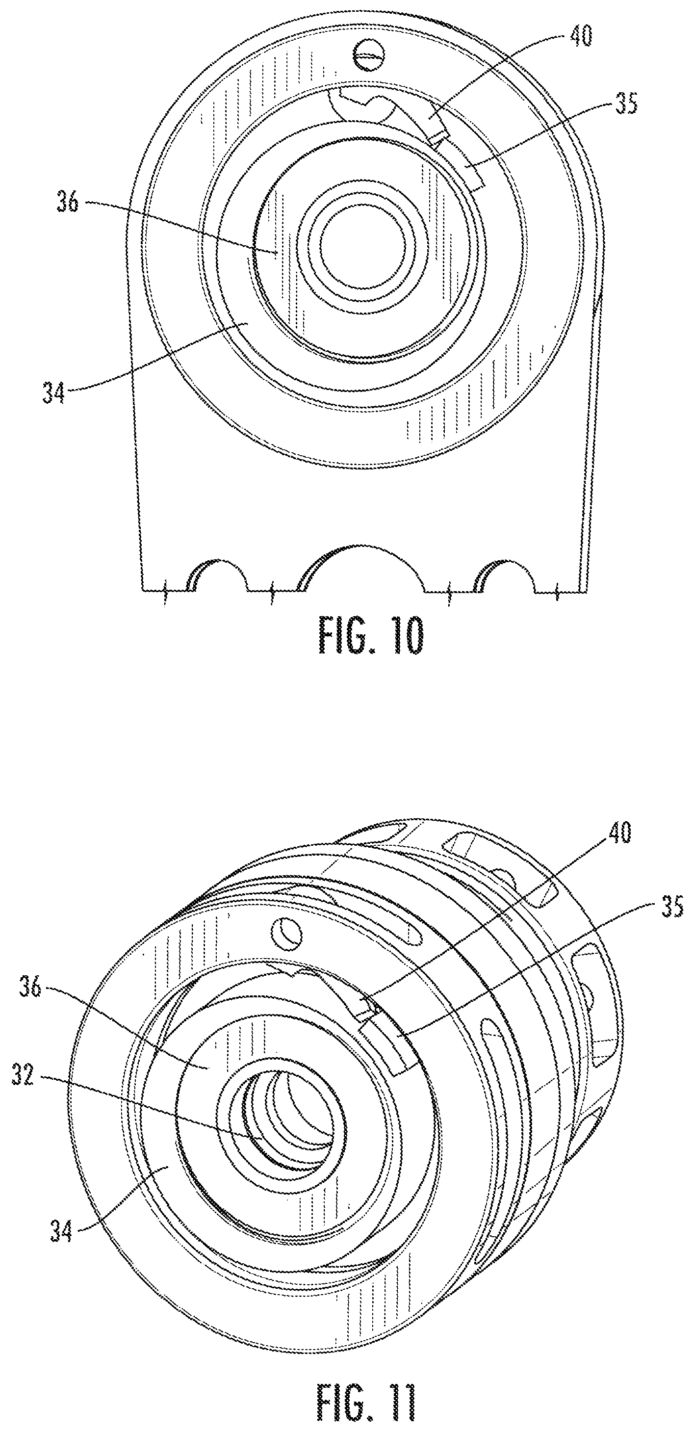 Patent US11781625 Figure 9 – Single-use non-jamming stop module for rotary drive actuator