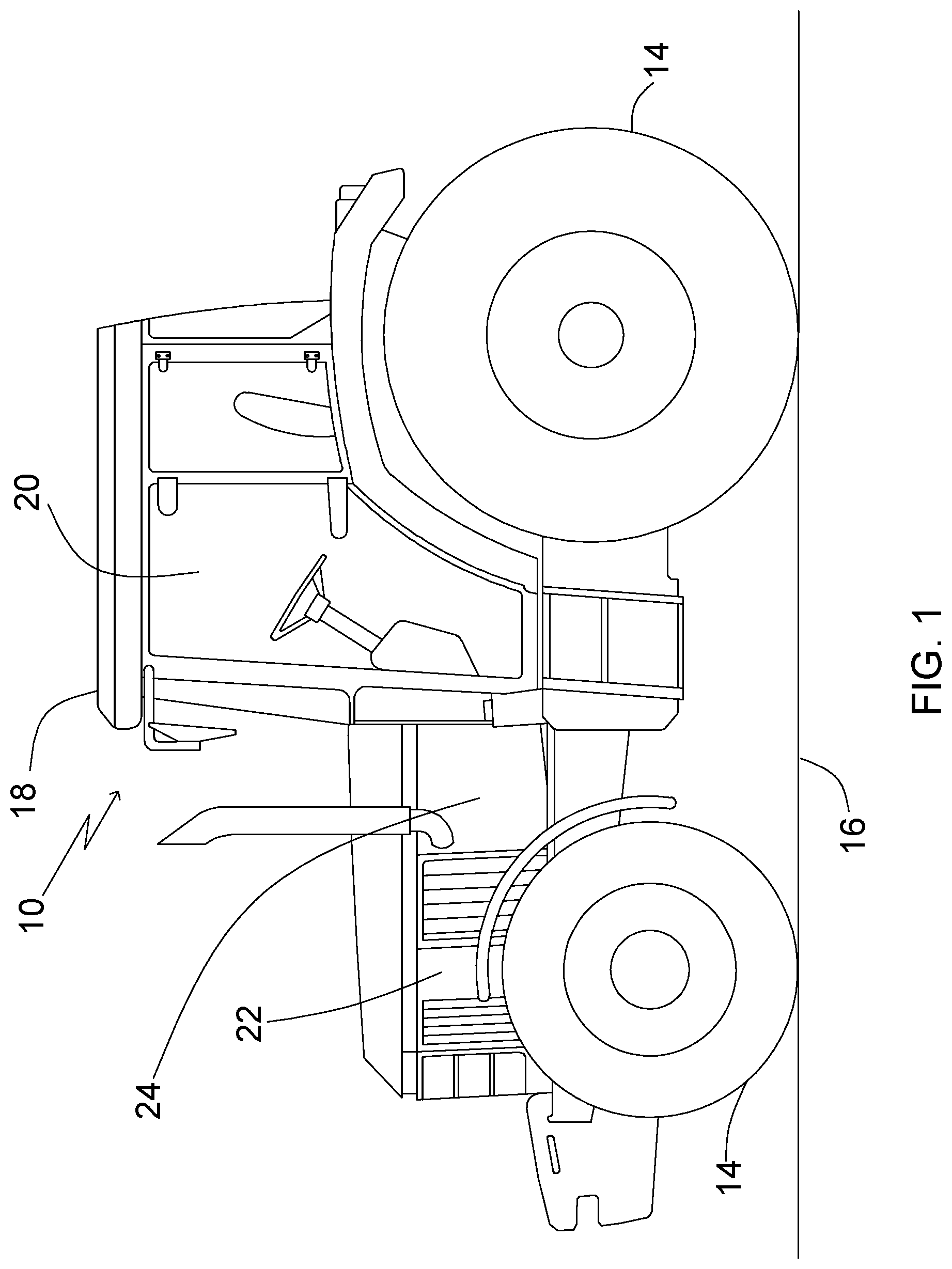 Patent US11781630 Figure 1 – Power split transmission, transmission module and vehicle
