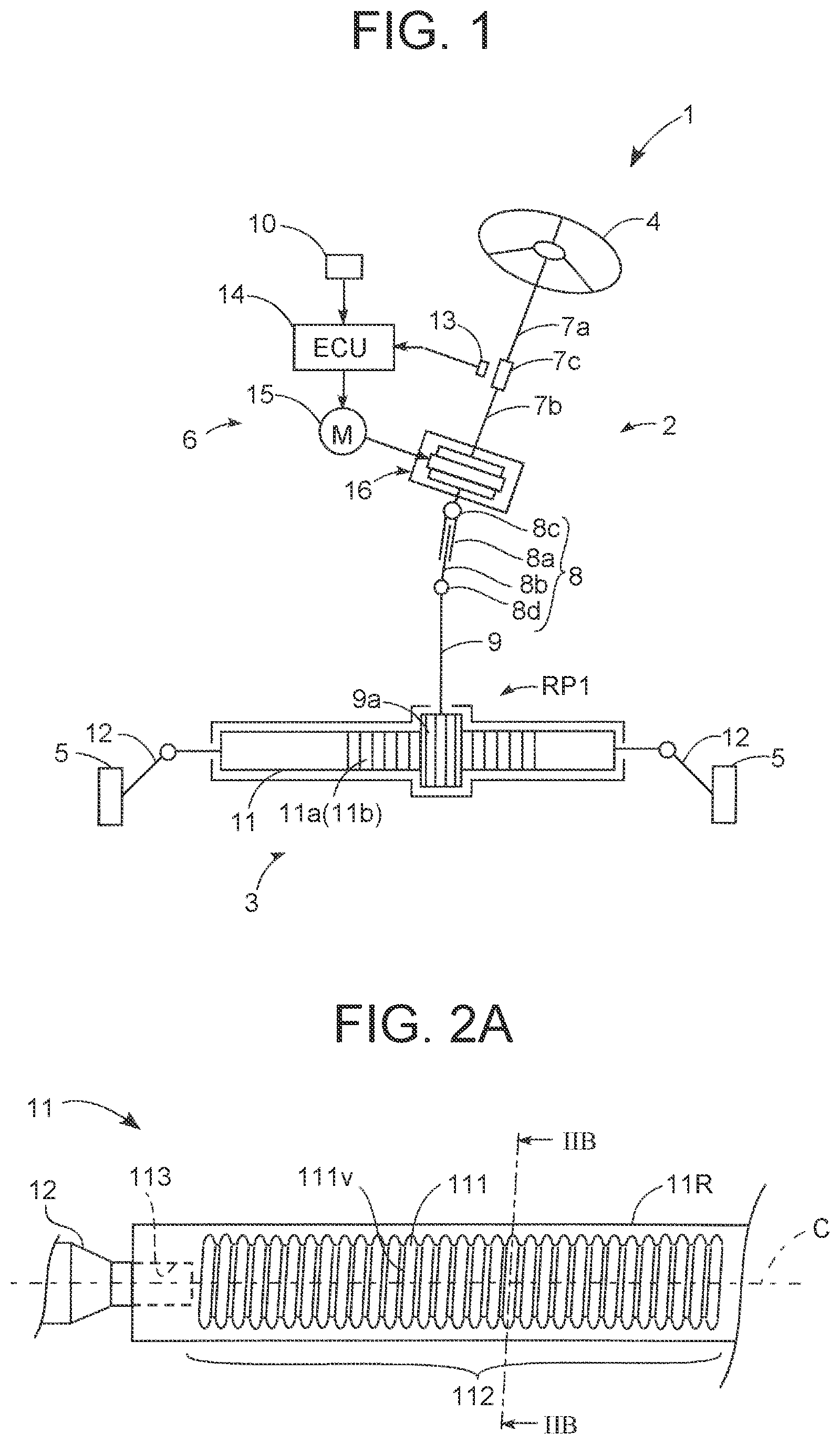 Patent US11781633 Figure 1 – Rack bar and steering apparatus