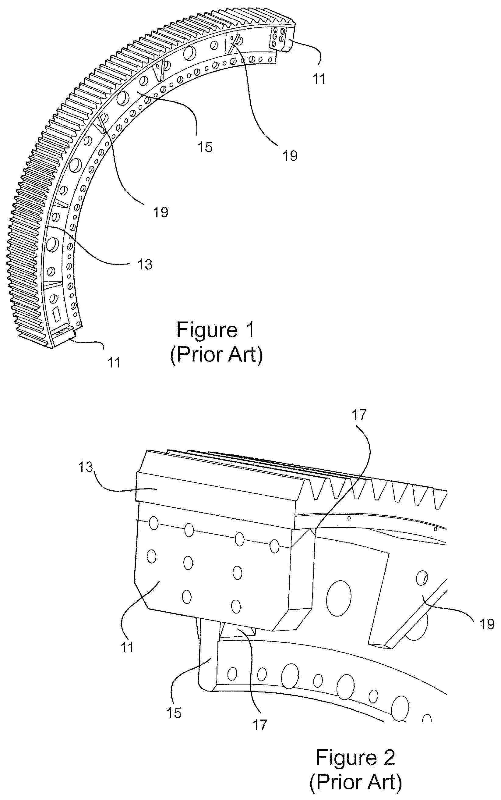 Patent US11781634 Figure 1 – Girth gear