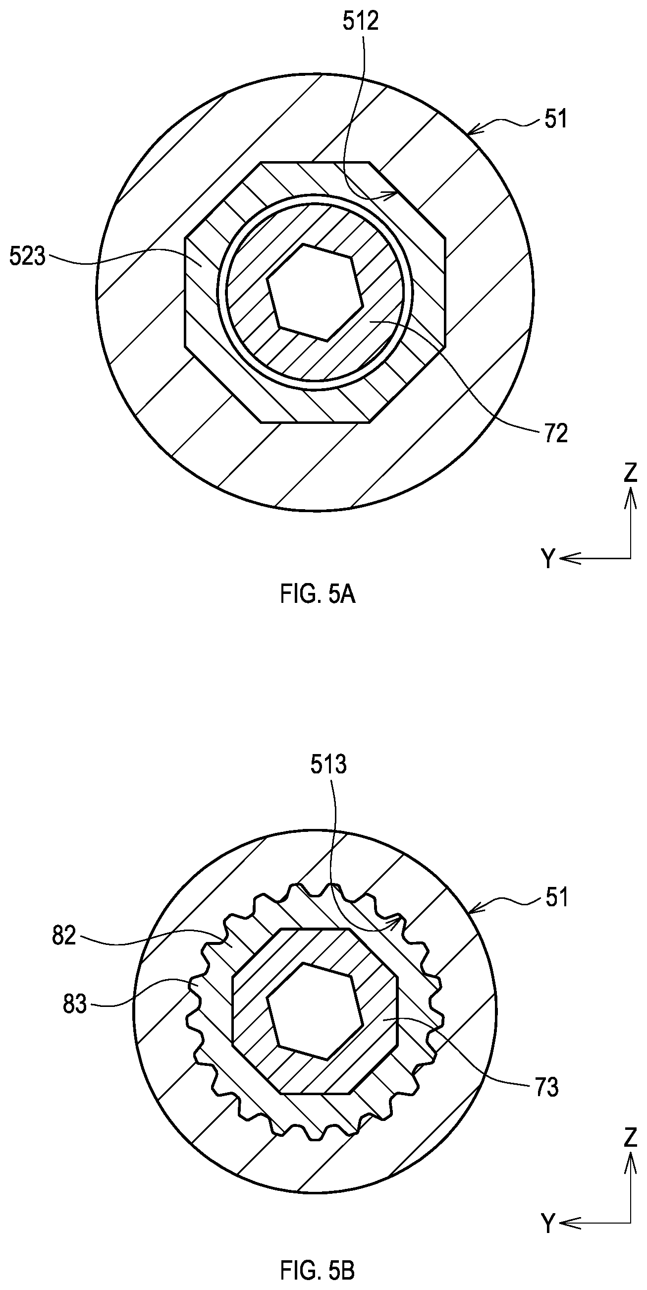 Patent US11781636 Figure 5 – Gearbox for vehicle seat