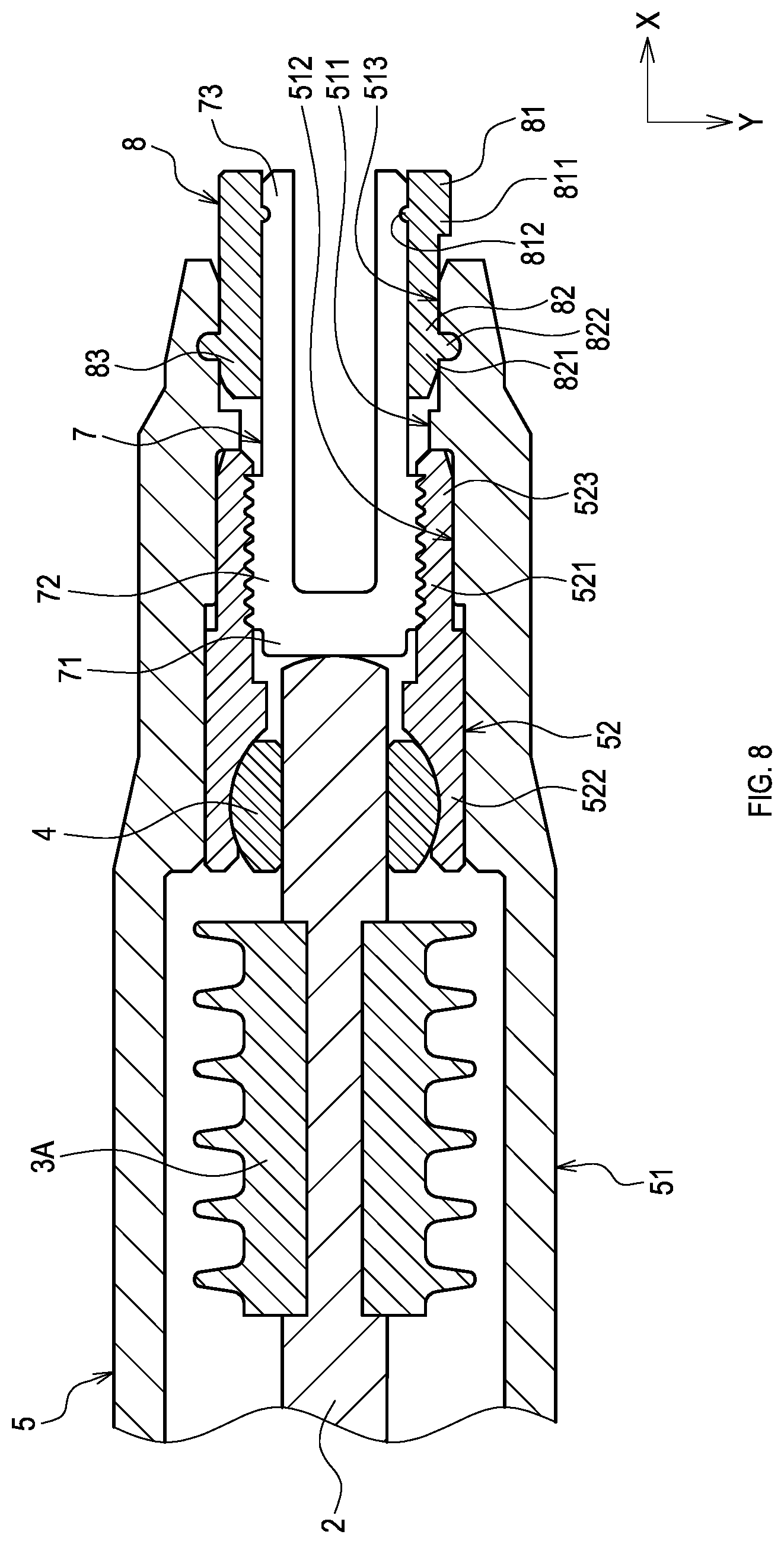 Patent US11781636 Figure 8 – Gearbox for vehicle seat
