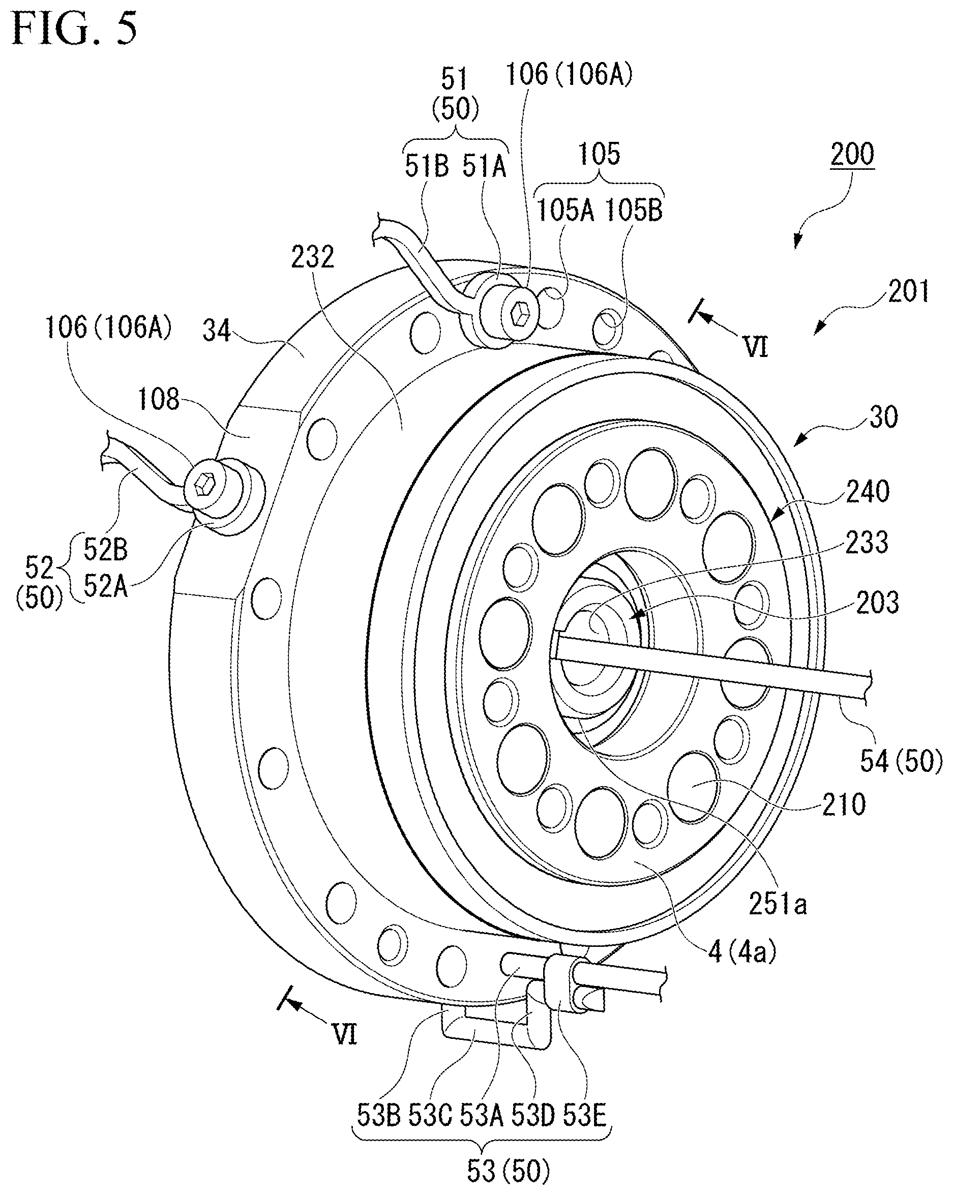 Patent US11781637 Figure 5 – Transmission with falling-off prevention feature
