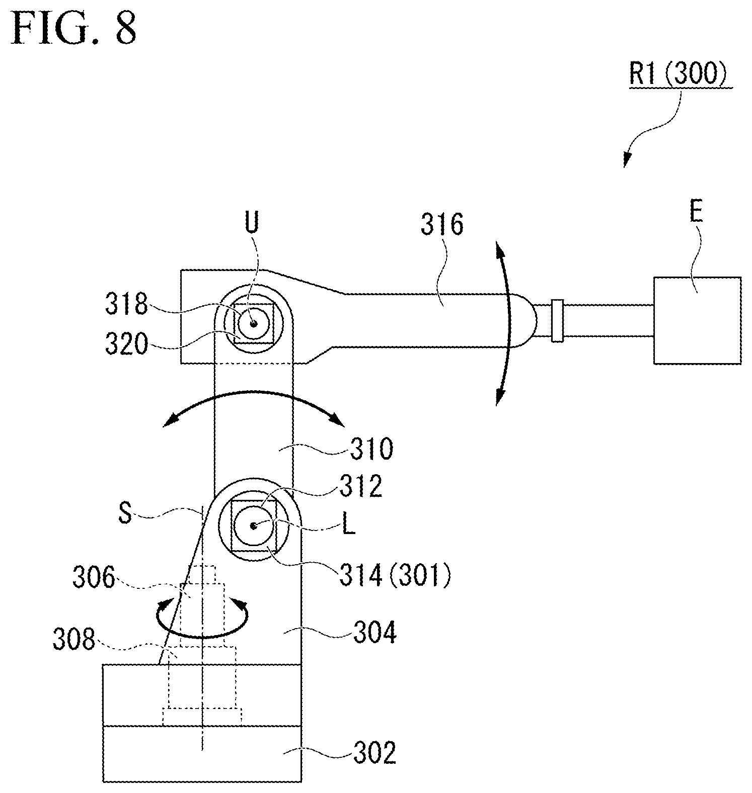 Patent US11781637 Figure 8 – Transmission with falling-off prevention feature