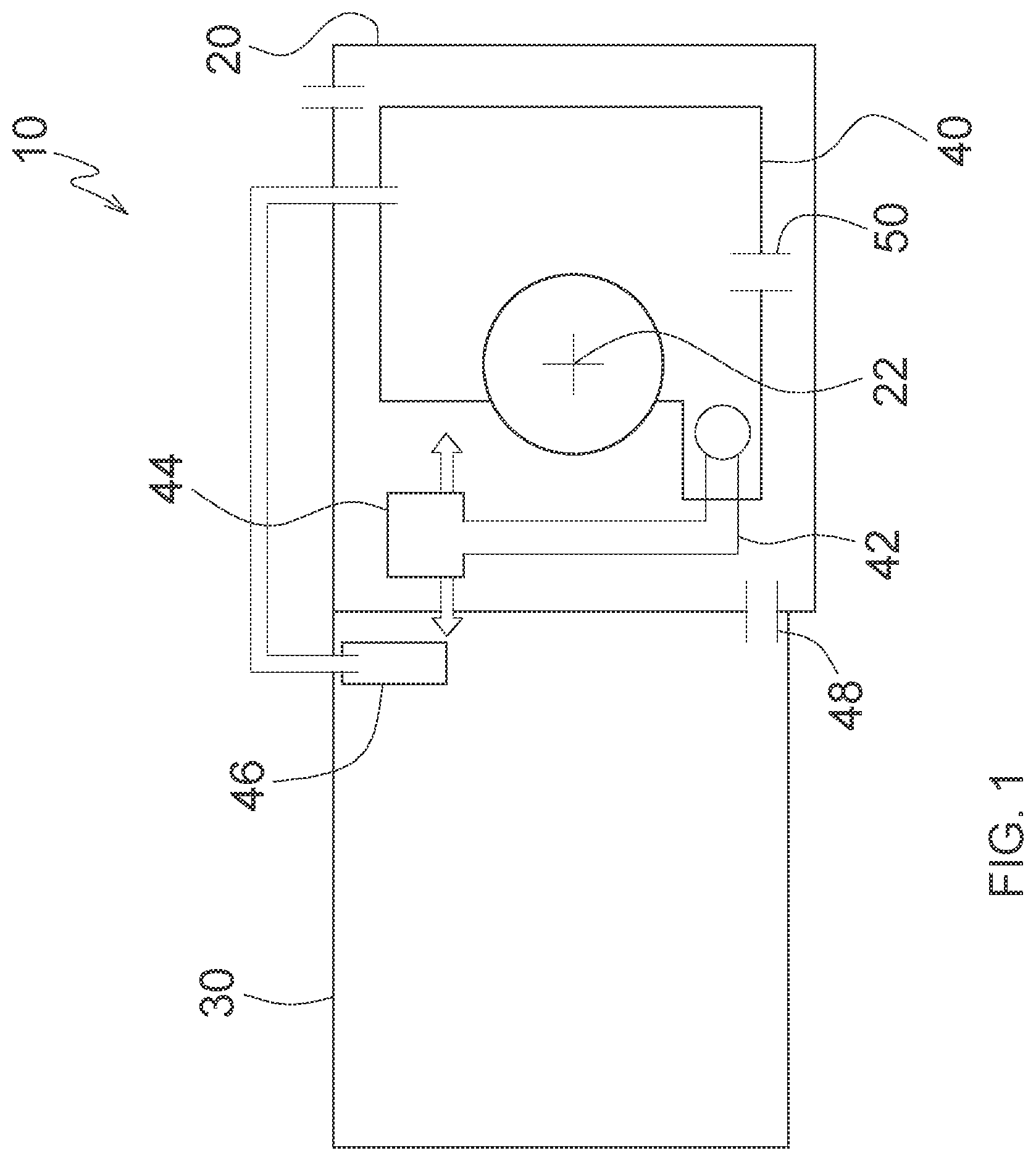 Patent US11781639 Figure 1 – Oil management system