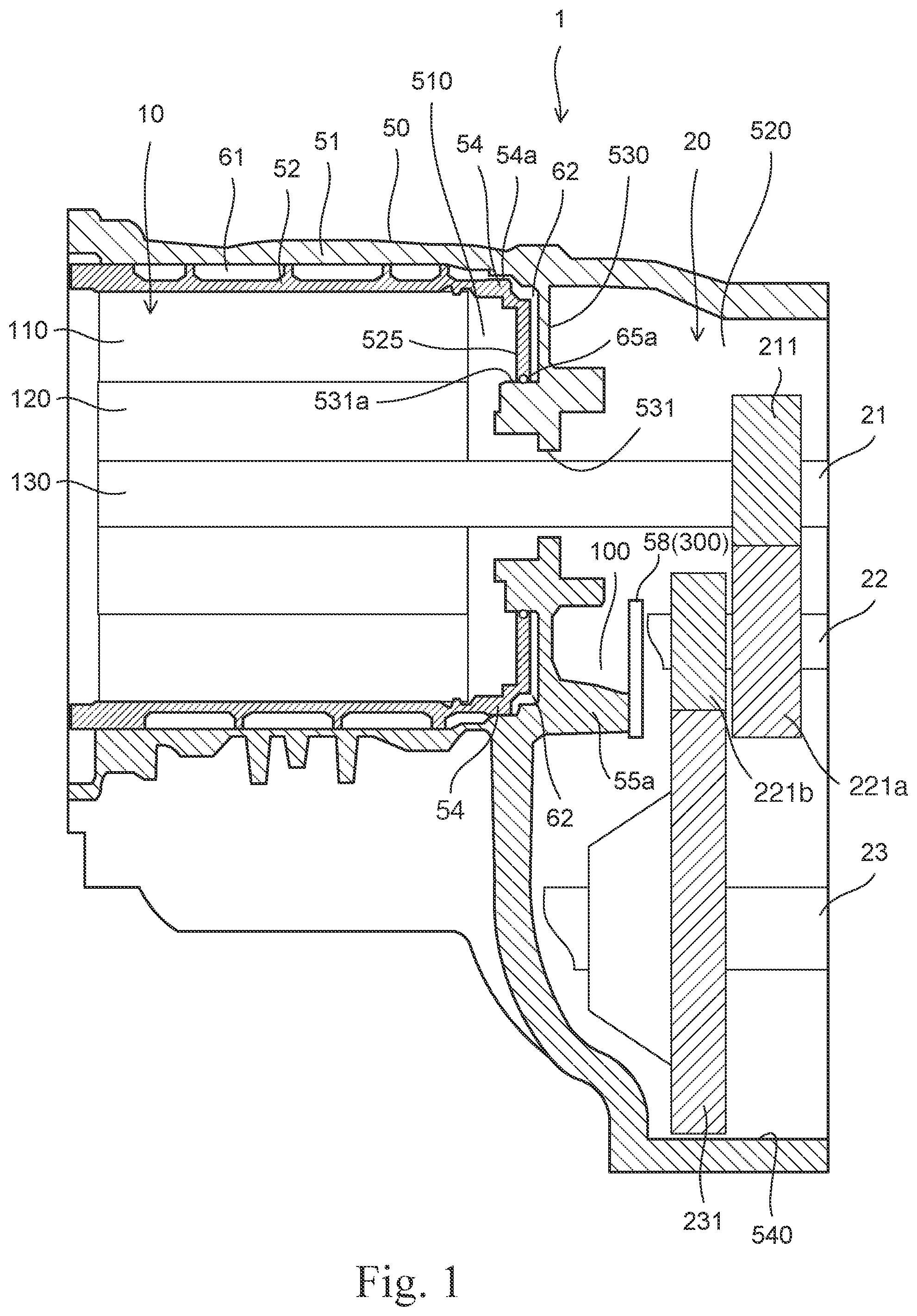 Patent US11781640 Figure 1 – Drive device