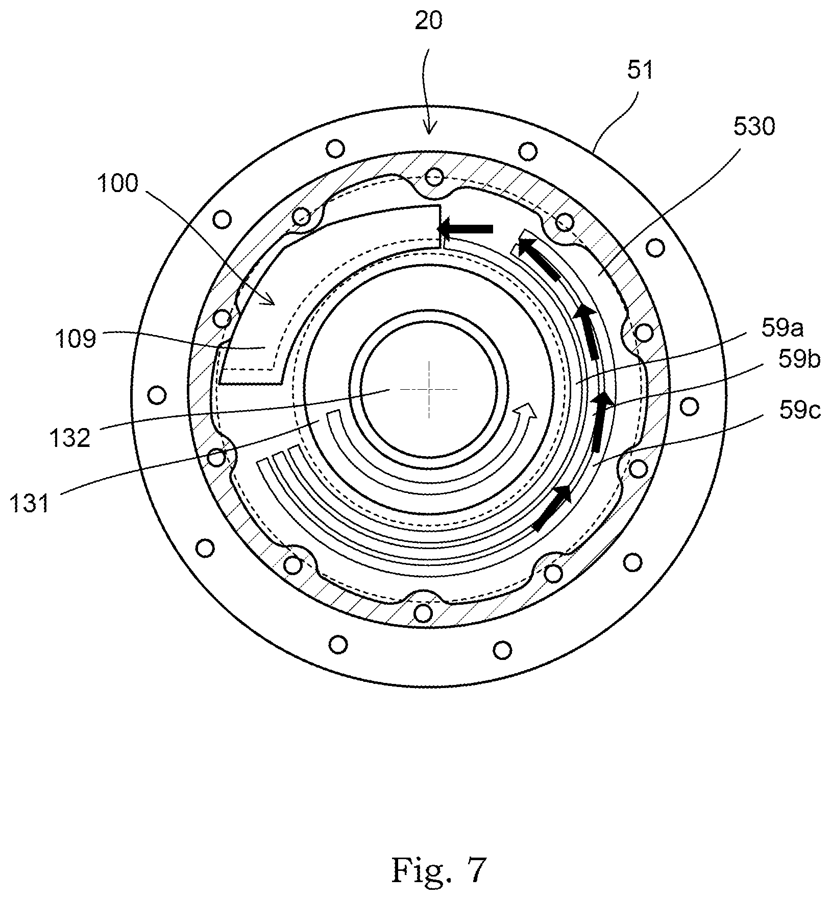 Patent US11781640 Figure 7 – Drive device