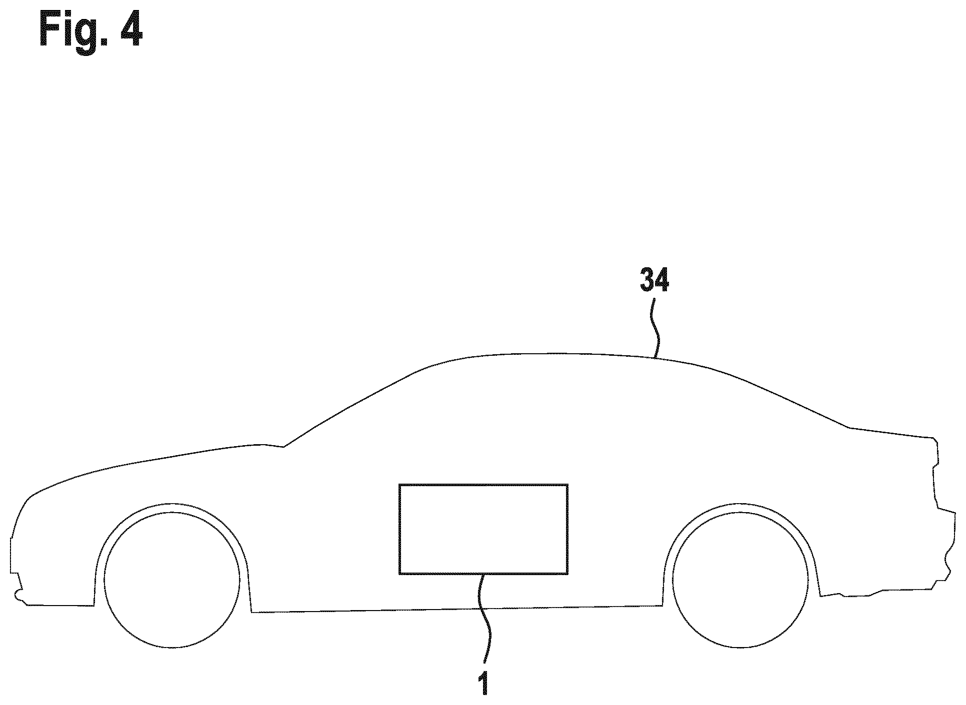 Patent US11781641 Figure 4 – Arrangement comprising an electric machine and a gearbox and vehicle