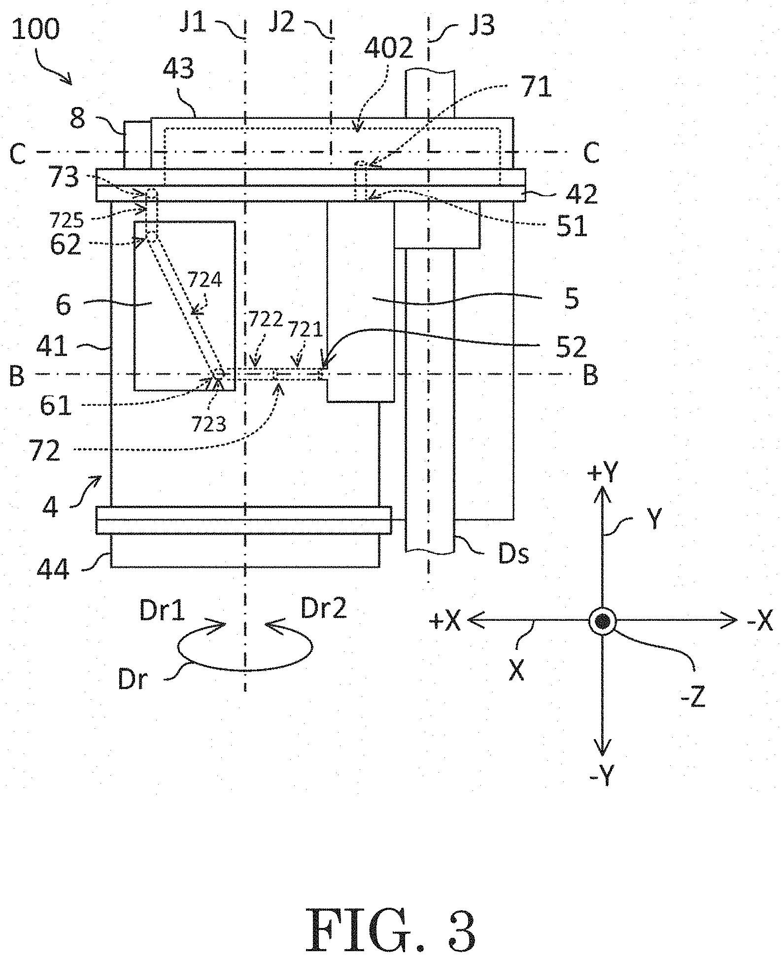 Patent US11781643 Figure 3 – Drive device